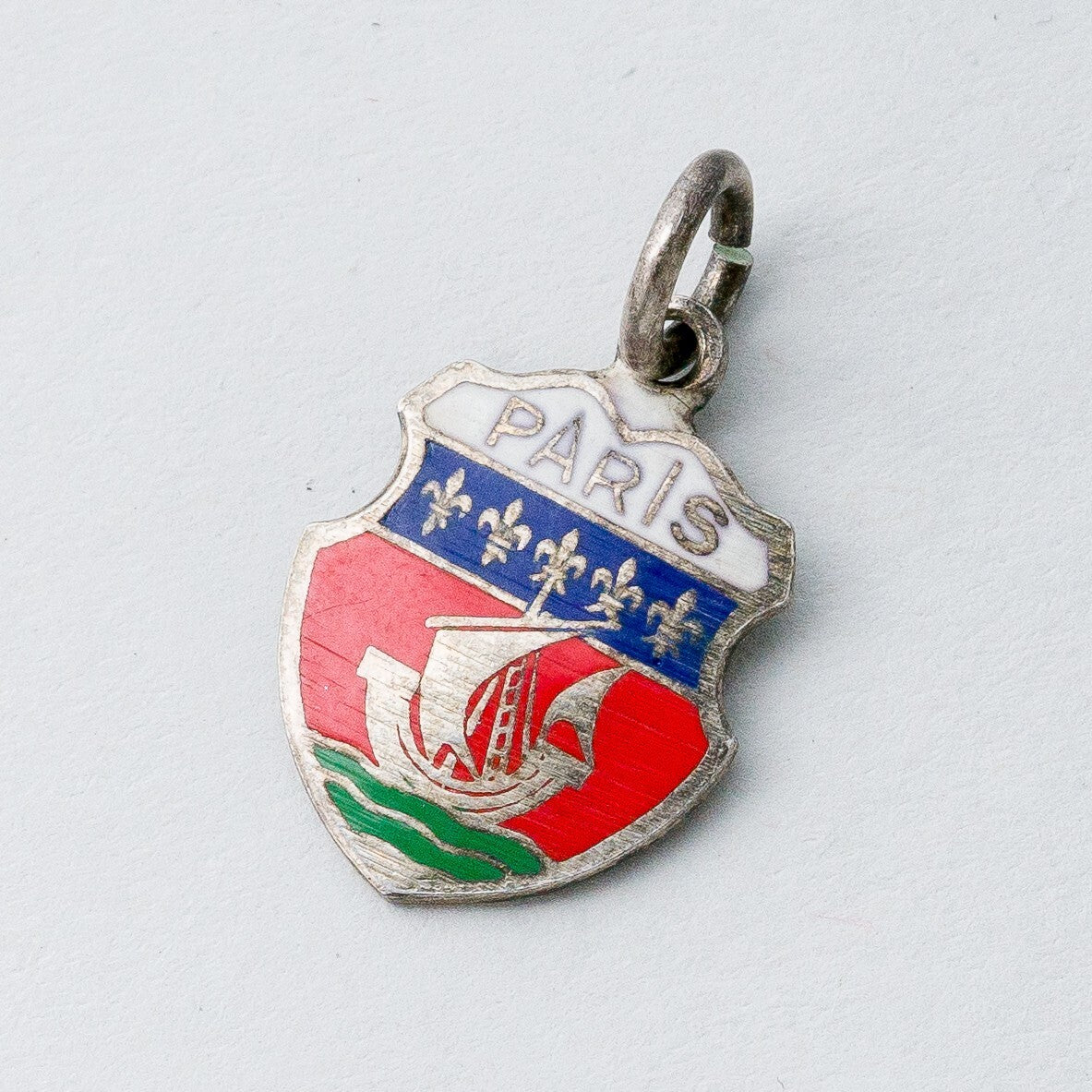 Silber Anhänger Souveniranhänger 800 Paris 1,28 g0