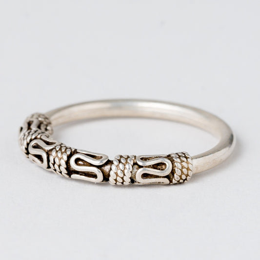 Silber Ring Größe 58 (18,4 mm Ø) 1,97 g0