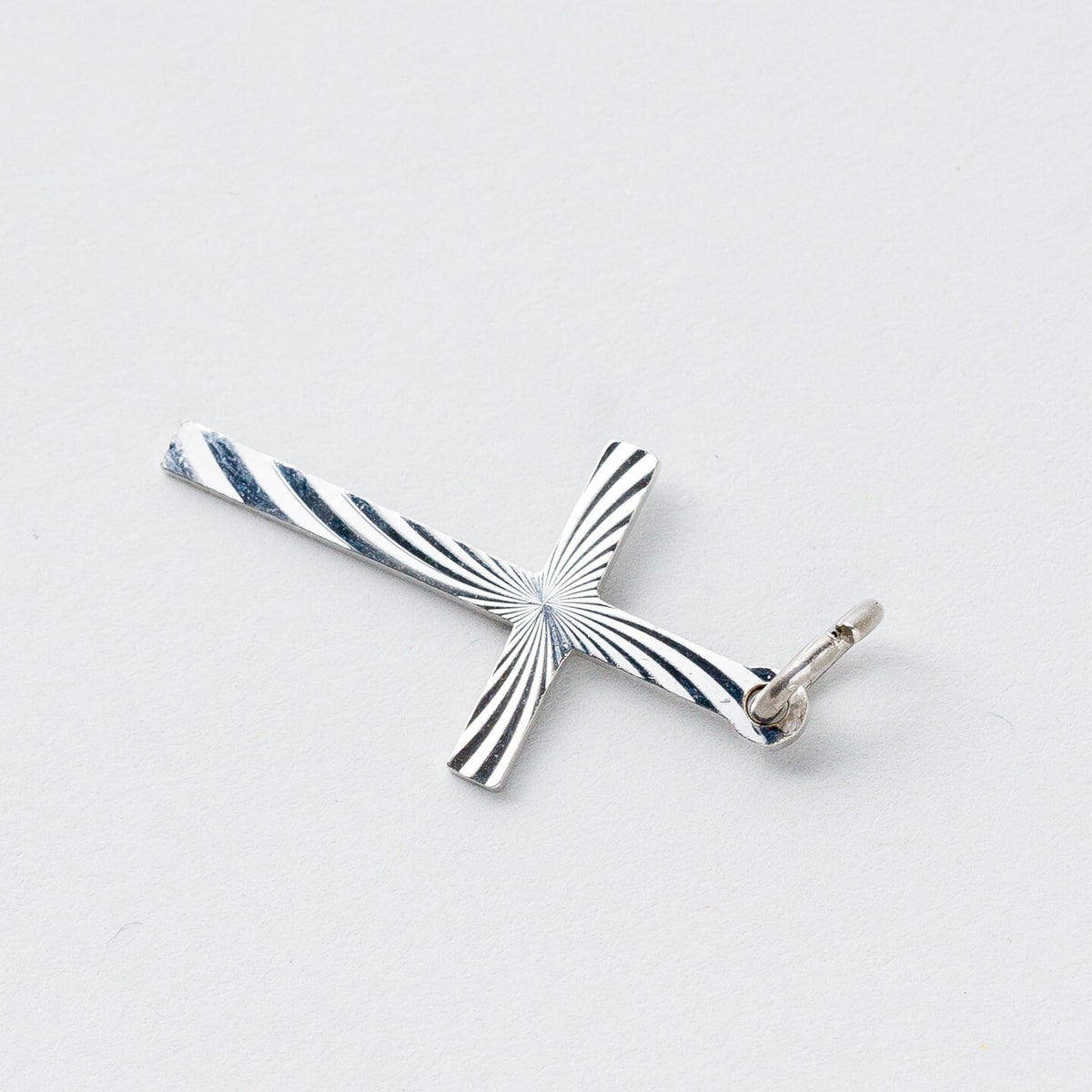 Anhänger Silber 835 Kreuz 2,5 cm 0,76 g1