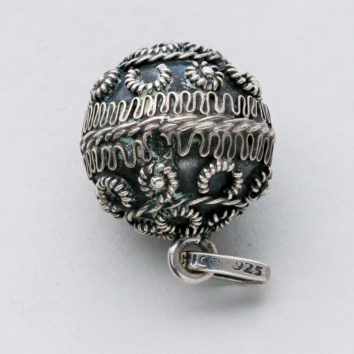 Silber Anhänger Kettenanhänger 925 Kugel 17,08 g3