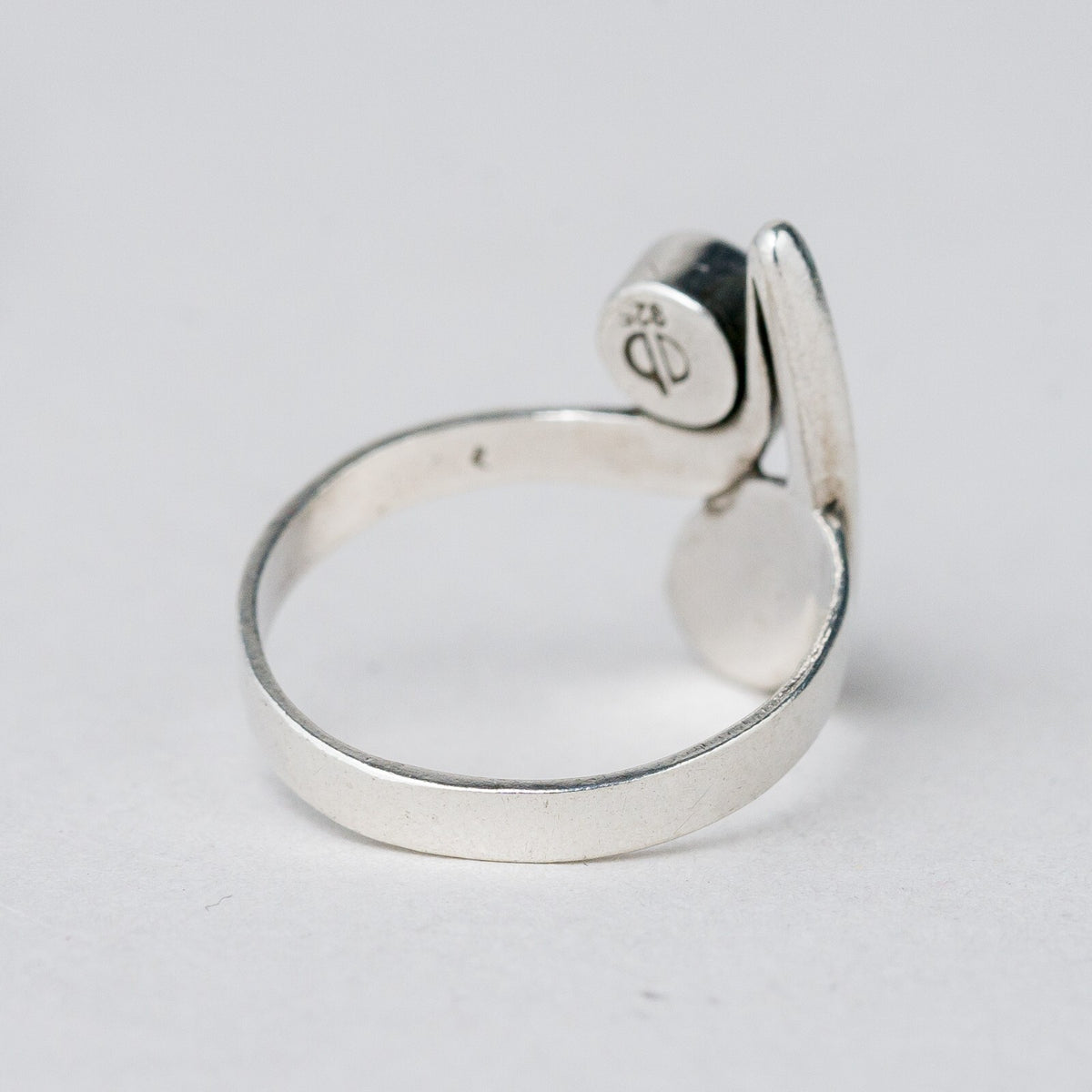 Silber Ring 925 Opal Größe 51 (16,2 mm Ø) 2,45 g3