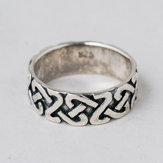 Silber Ring 925 Größe 54 (17,2 mm Ø) 3,98 g0
