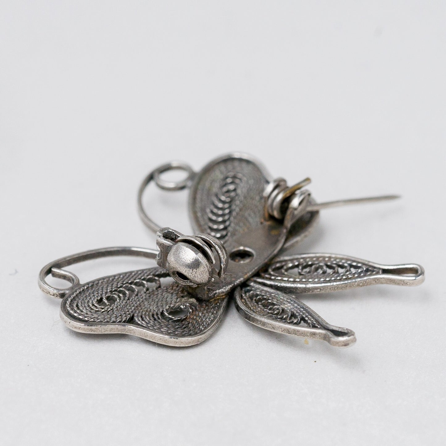 Brosche Silber Schmetterling filigran 3,2 cm 3,33 g4