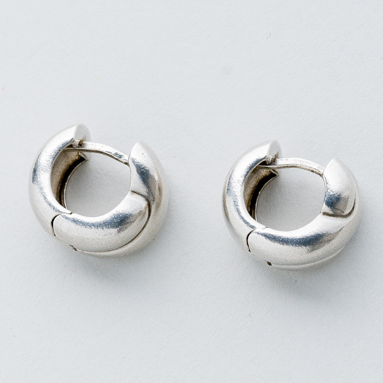 Silber Ohrringe Huggies 925 7,12 g0
