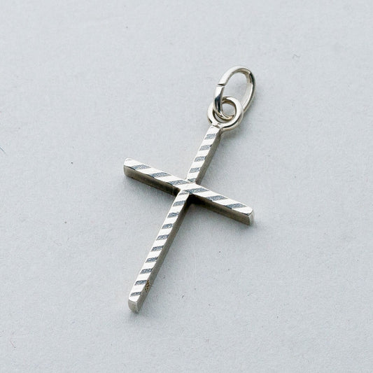 Silber Anhänger Kettenanhänger Kreuz 0,8 g0