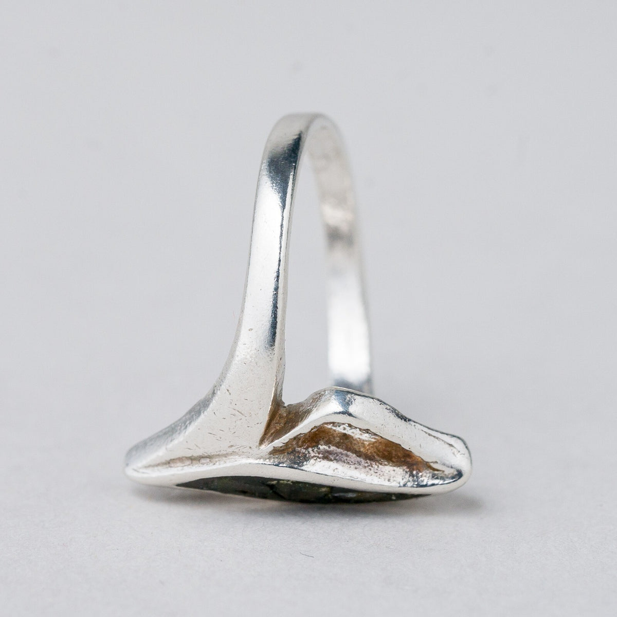 Silber Ring 925 Stein Größe 49 (15,6 mm Ø) 2,93 g4