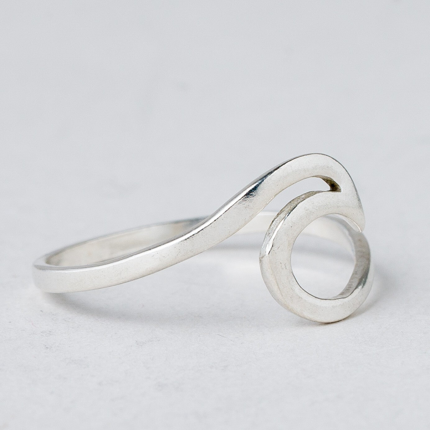 Silber Ring 925 Größe 55 (17,5 mm Ø) 1,01 g1
