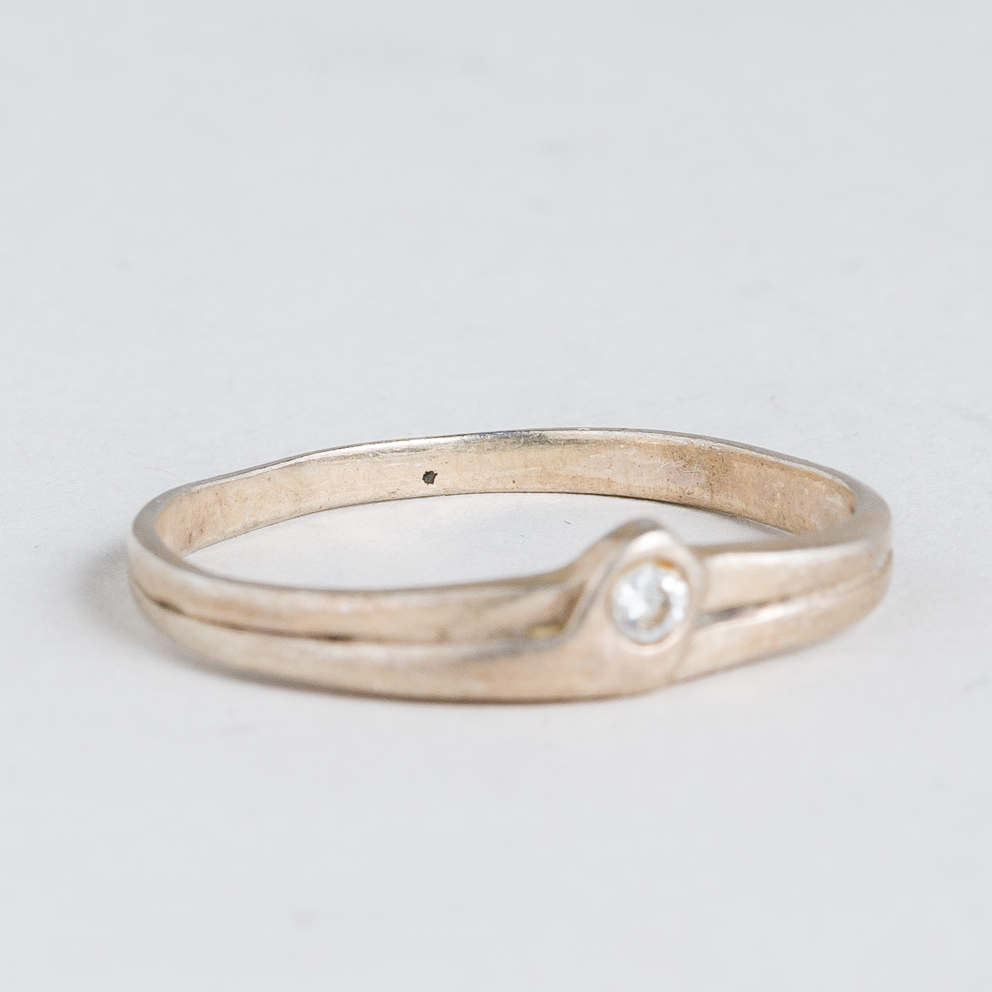 Ring 925er Silber 1,08 g Größe 55 (17,5 mm Ø)1