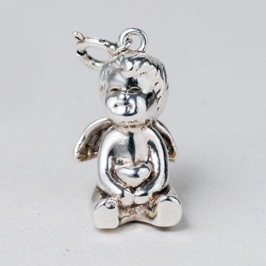 Anhänger 925 Silber Engel 3 cm 1,77 g0