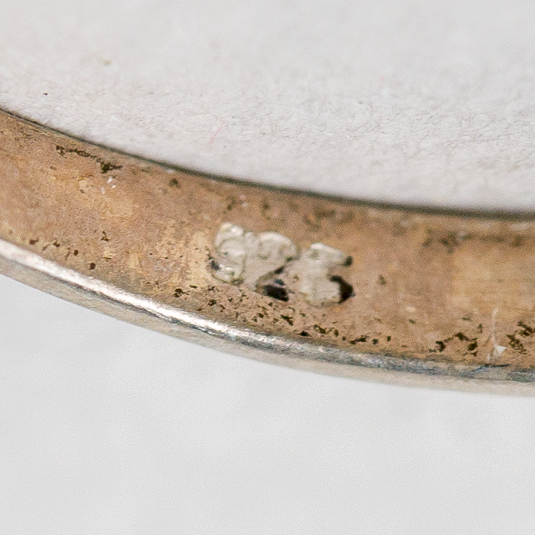 Ring 925er Silber 1,62 g Größe 54 (17,2 mm Ø)3