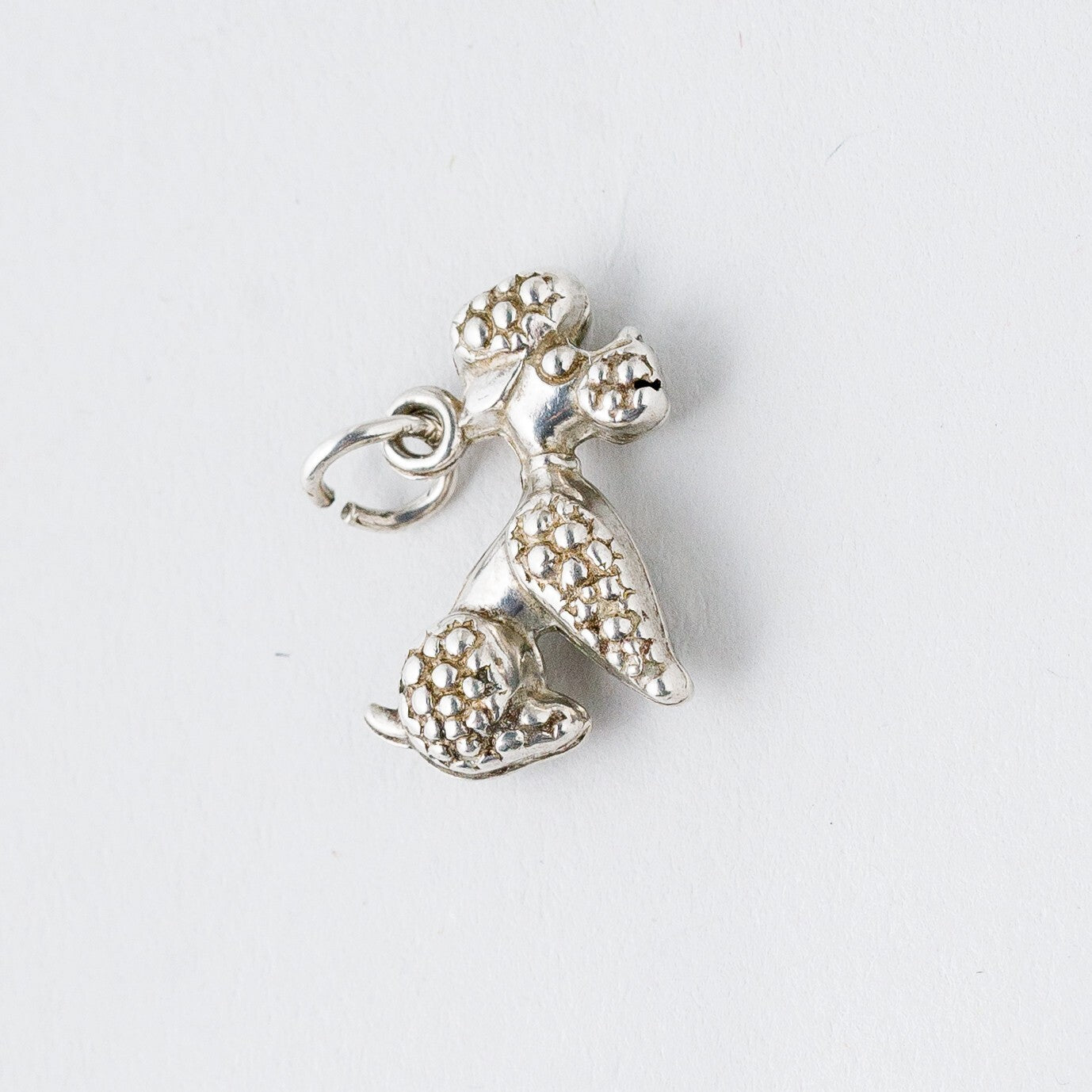 Anhänger Silber Pudel 1,5 cm 1,08 g0