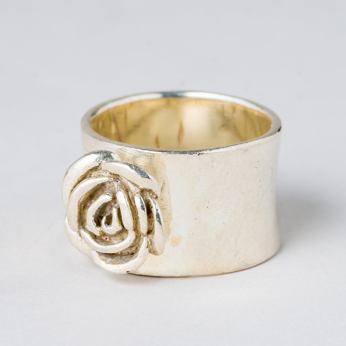 Silber Ring 925 Rose Größe 57 (18,1 mm Ø) 10,52 g0