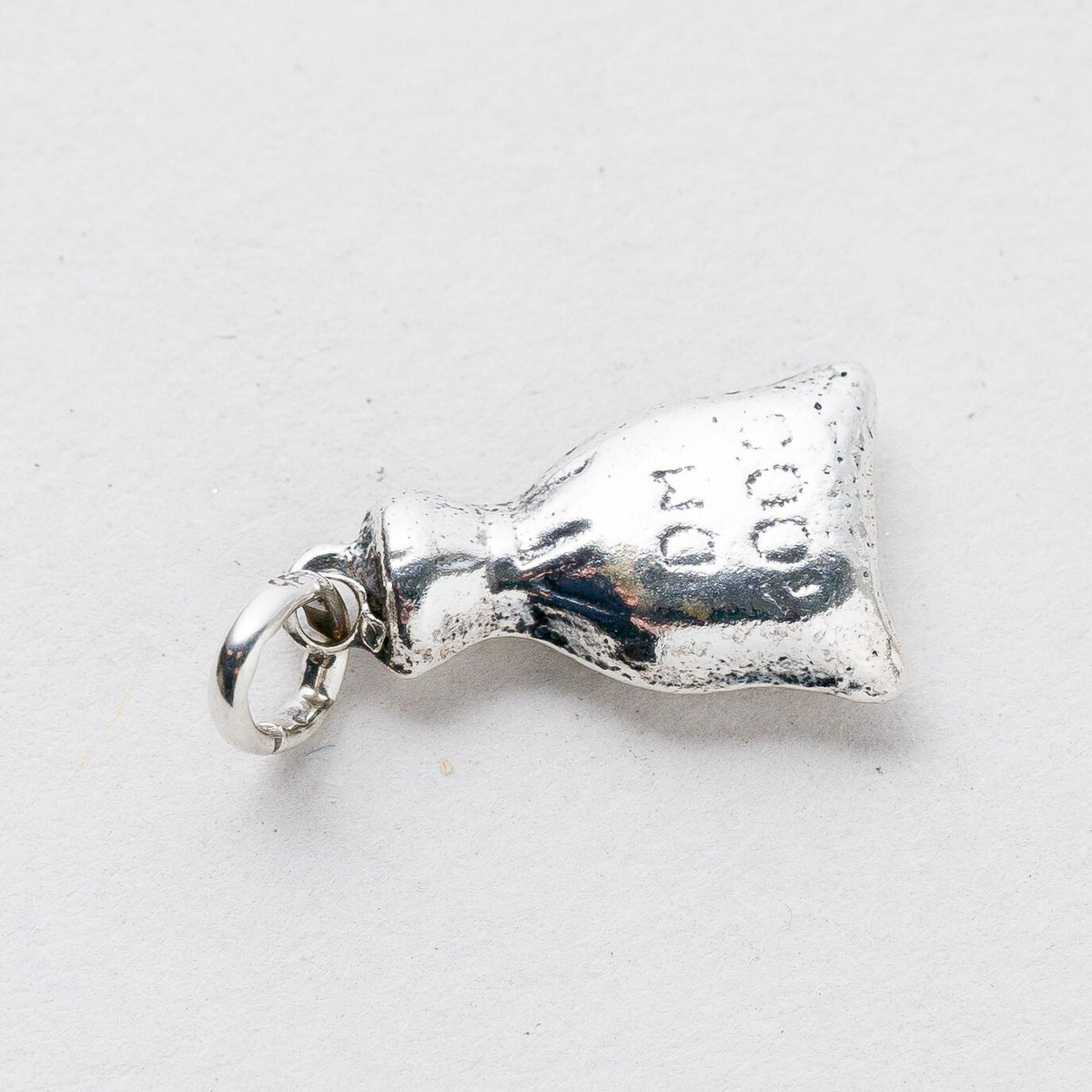 Anhänger 835 Silber Geldsack "1000 Mark" 1,8 cm 2,1 g2