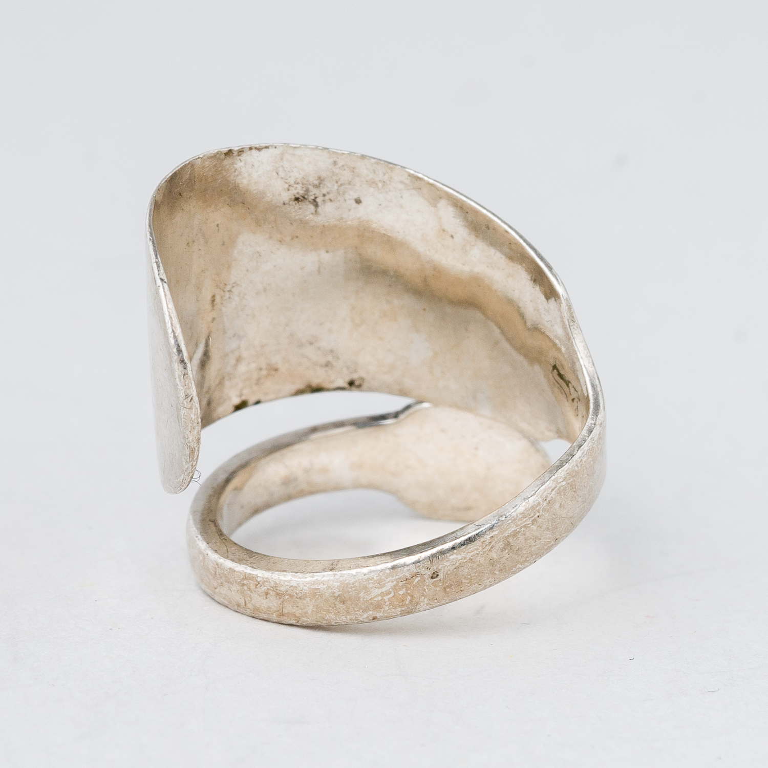 Ring Monogram "AL" 5,35 g 800er Silber Größe flexibel2