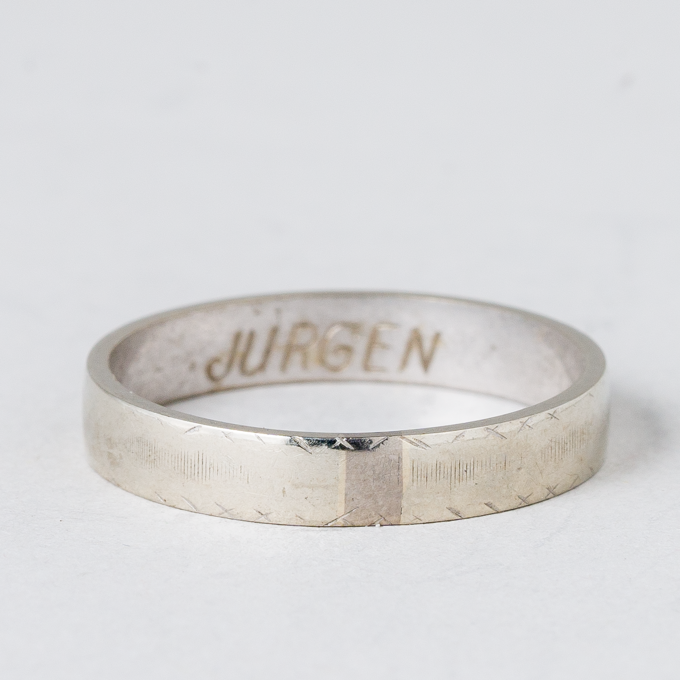 Ring Silber 2,31 g Größe 54 (17,2 mm Ø)1