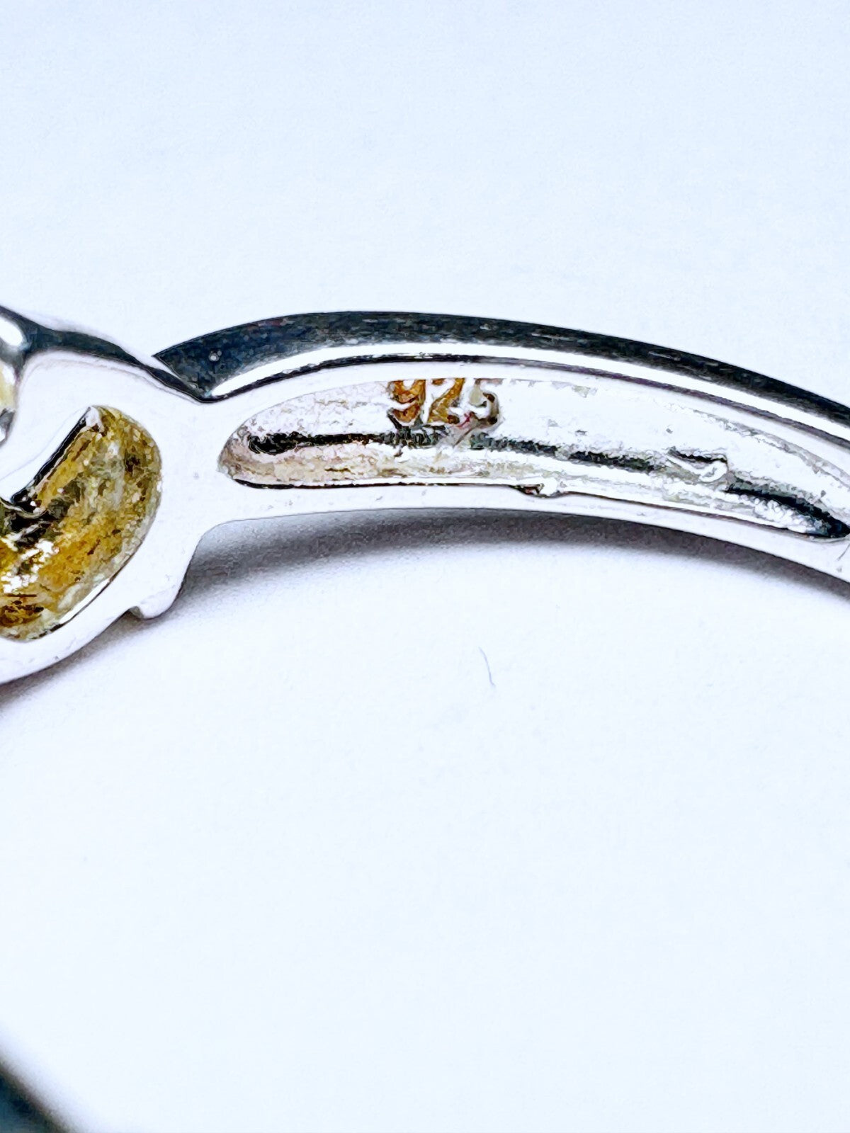 Ring 925er Silber Größe 59 Hellblauer Stein und Cabochons 3,75g4