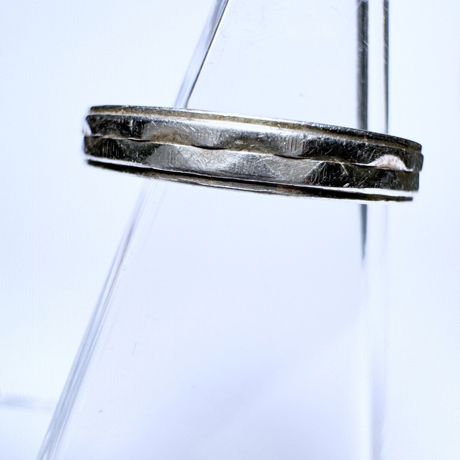Ring 835er Silber Größe 51 mit Welle 1,19g1