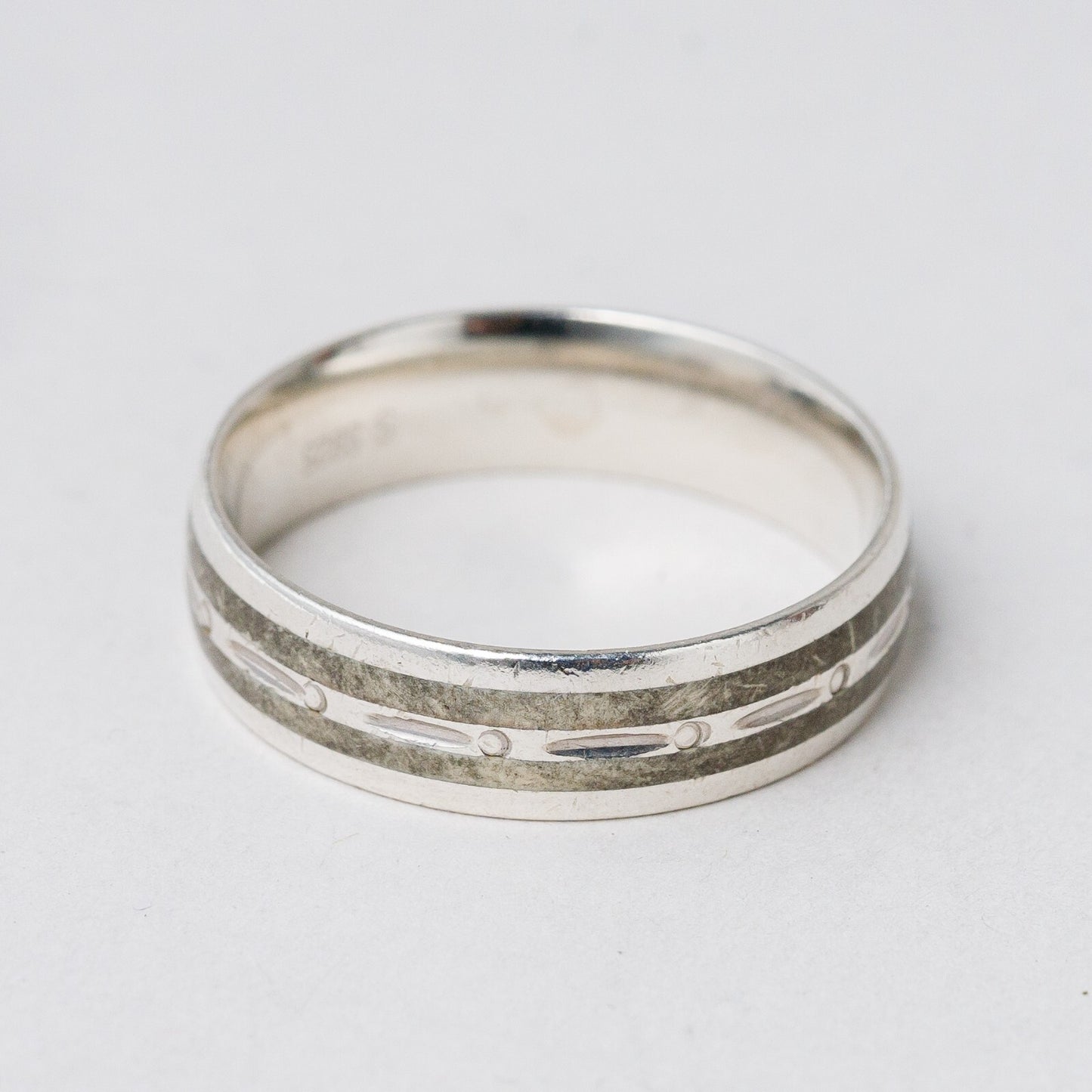 Ring 925 Silber Größe 62 (19,7 mm Ø) 4,36 g0