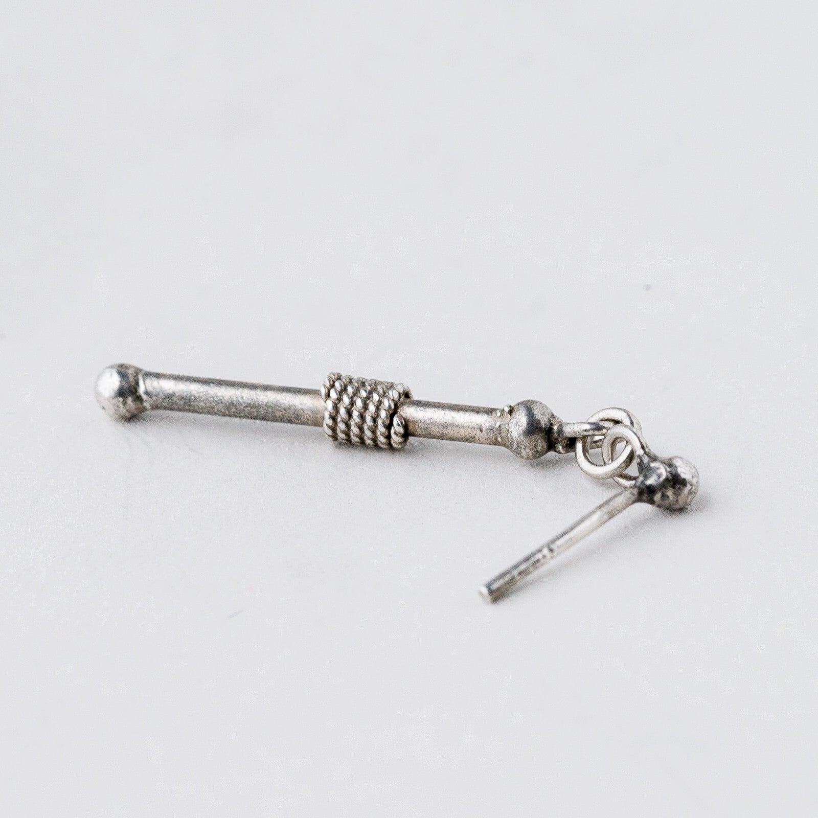 Einzelner Ohrring Hängeohrring Silber 1,19 g6