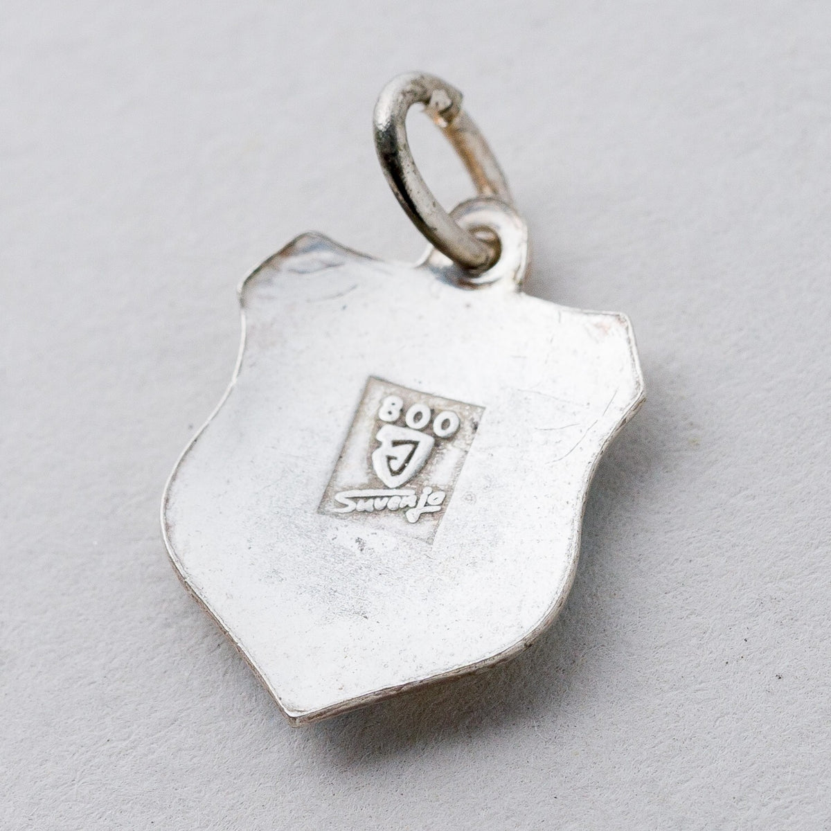 Anhänger Souvenir 800 Silber Walsrode Vogelpark 1,5 cm 0,98 g3