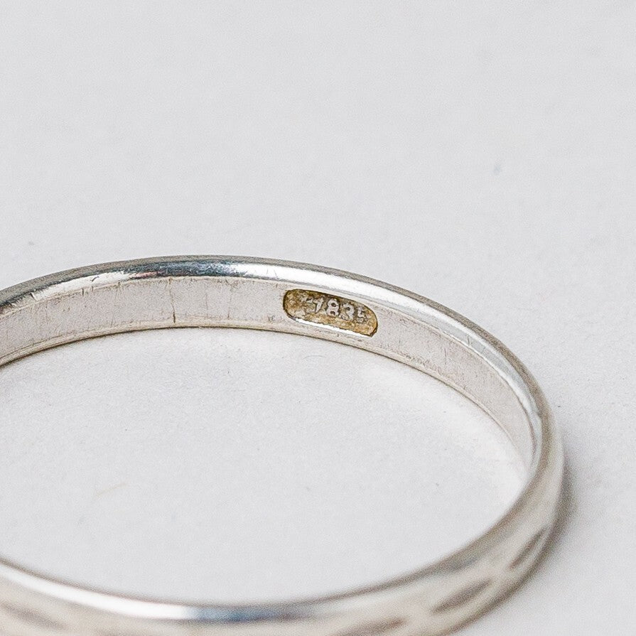 Ring 835 Silber Größe 50 (15,9 mm Ø) 0,82 g6