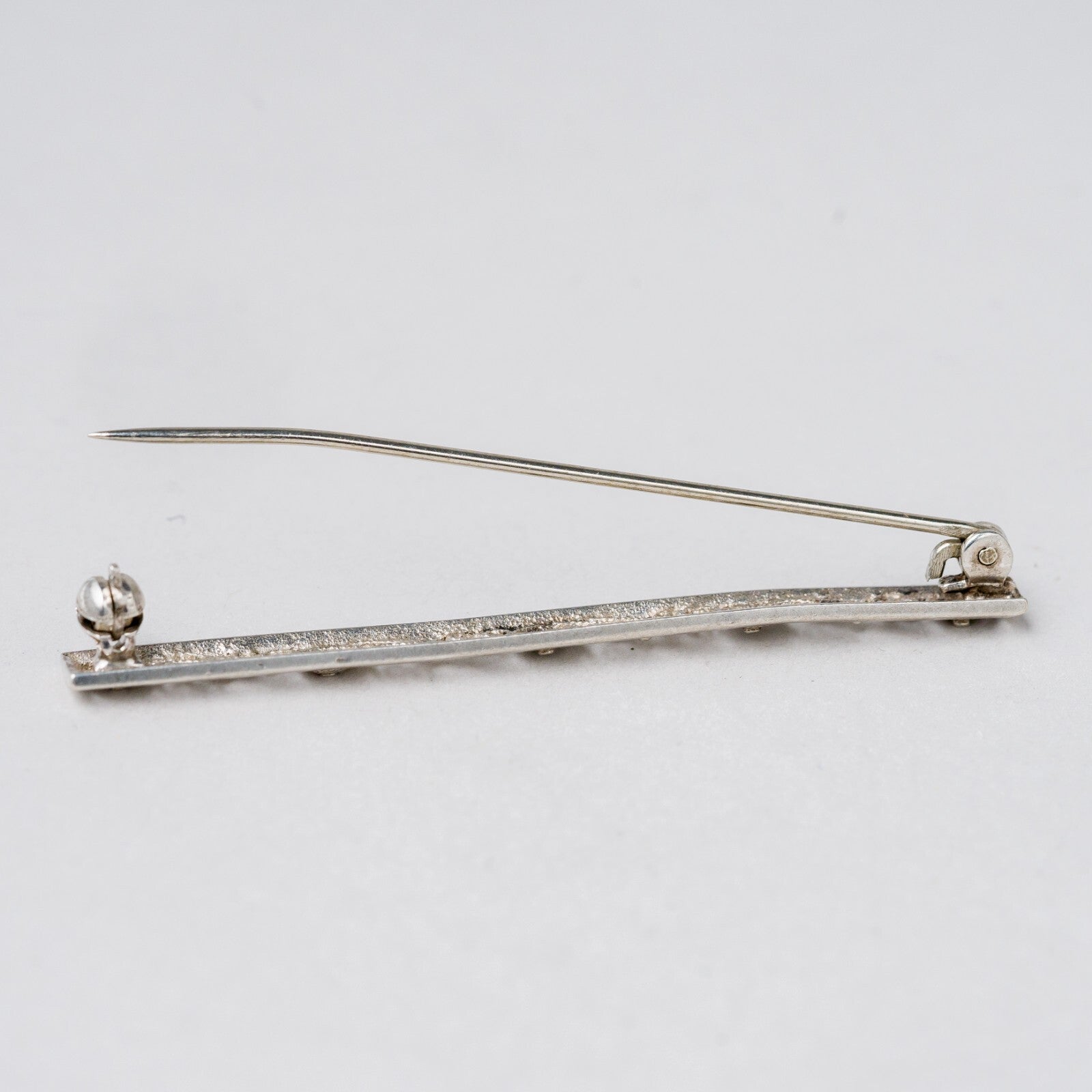 Brosche 835 Silber filigran 6,6 cm 2,47 g5