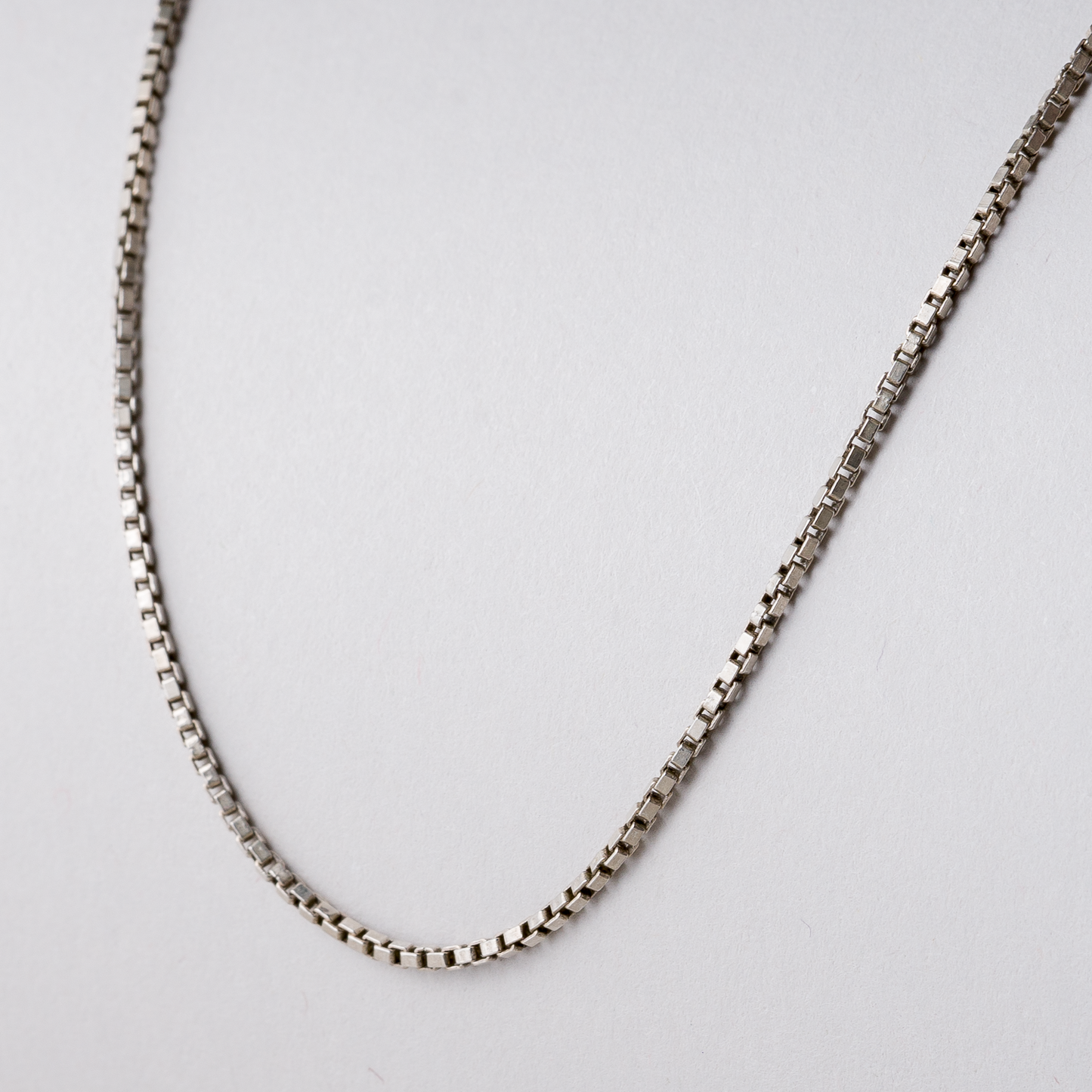 Halskette 1 mm 830er Silber 3,04 g 42 cm0