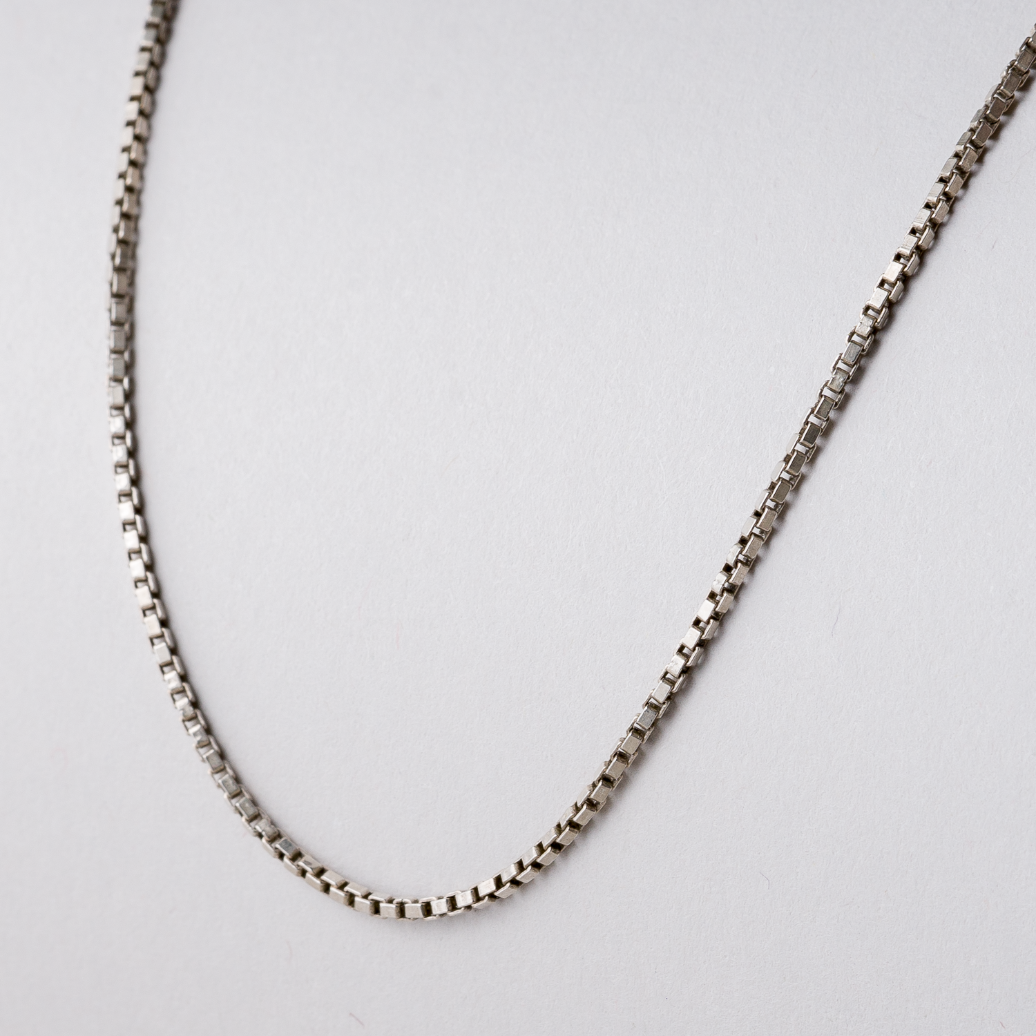 Halskette 1 mm 830er Silber 3,04 g 42 cm0