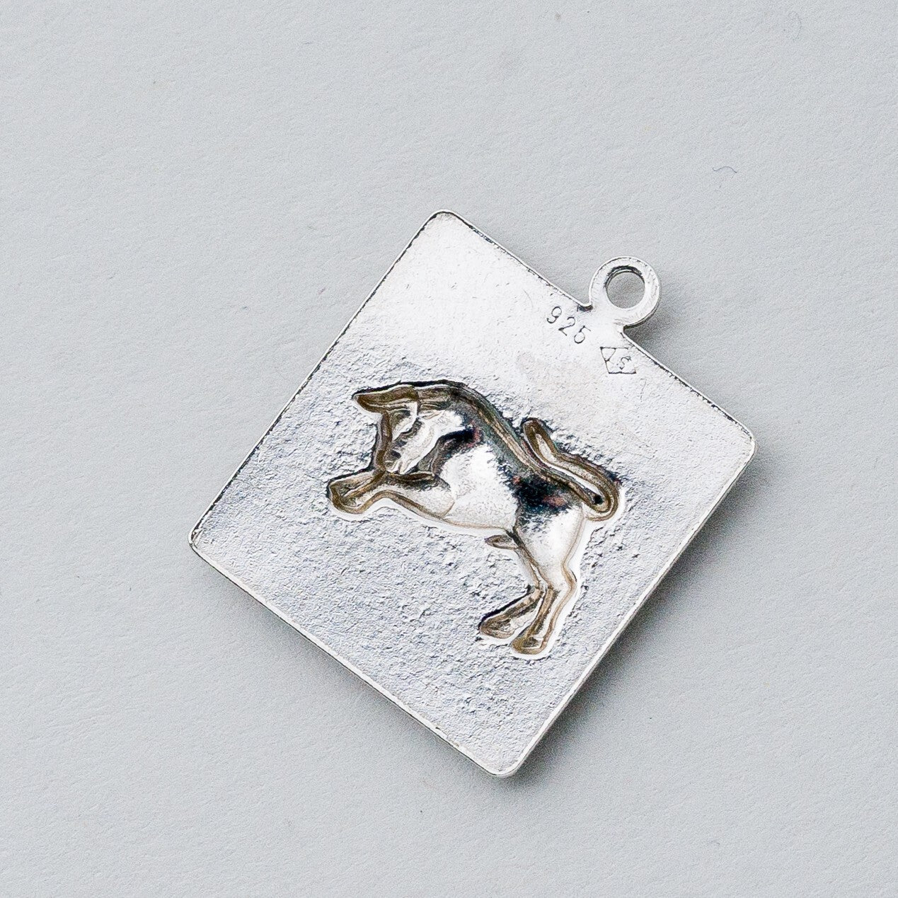 Silber Anhänger Kettenanhänger 925 Sternzeichen Stier 2,07 g3