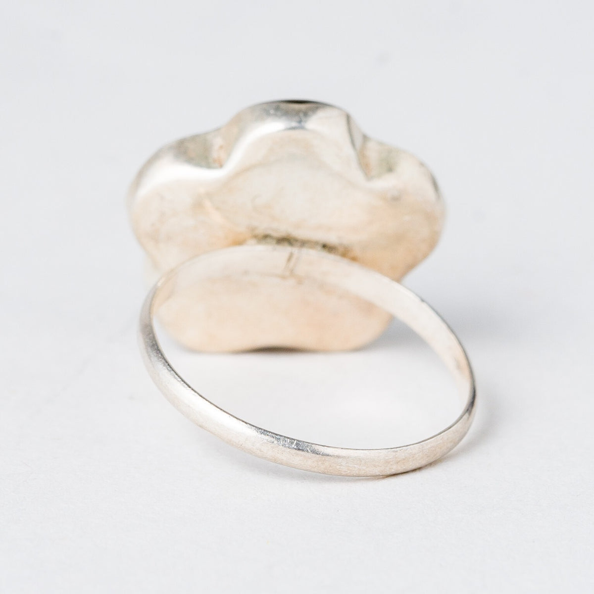 Silber Ring 925 Pilz Größe 47 (15,0 mm Ø) 1,43 g3