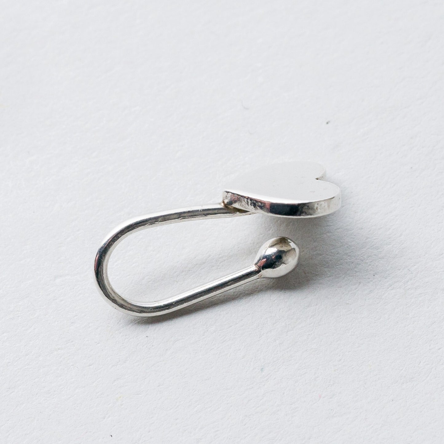 Piercing Herz 835 Silber 1,5 cm 0,69 g1