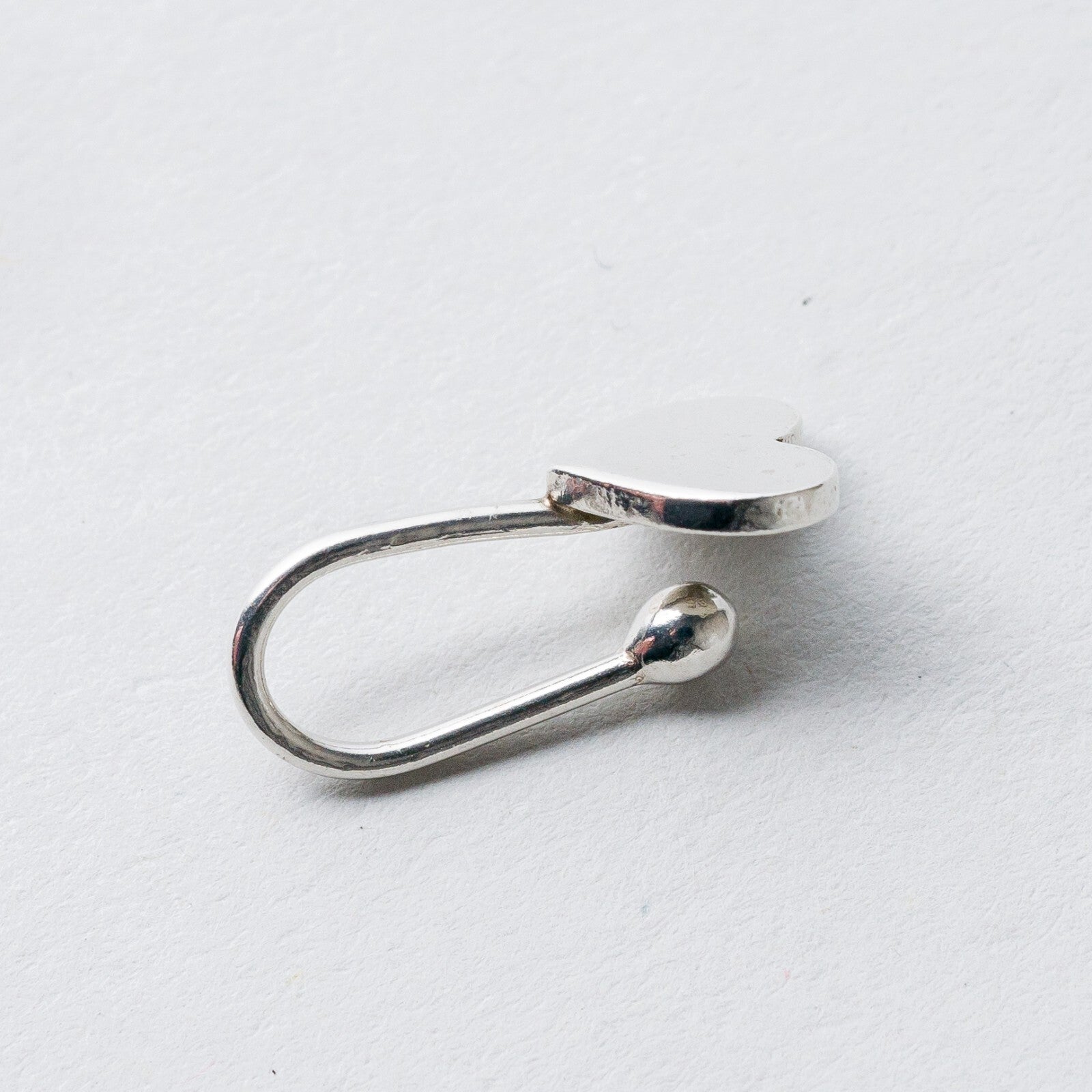 Piercing Herz 835 Silber 1,5 cm 0,69 g1