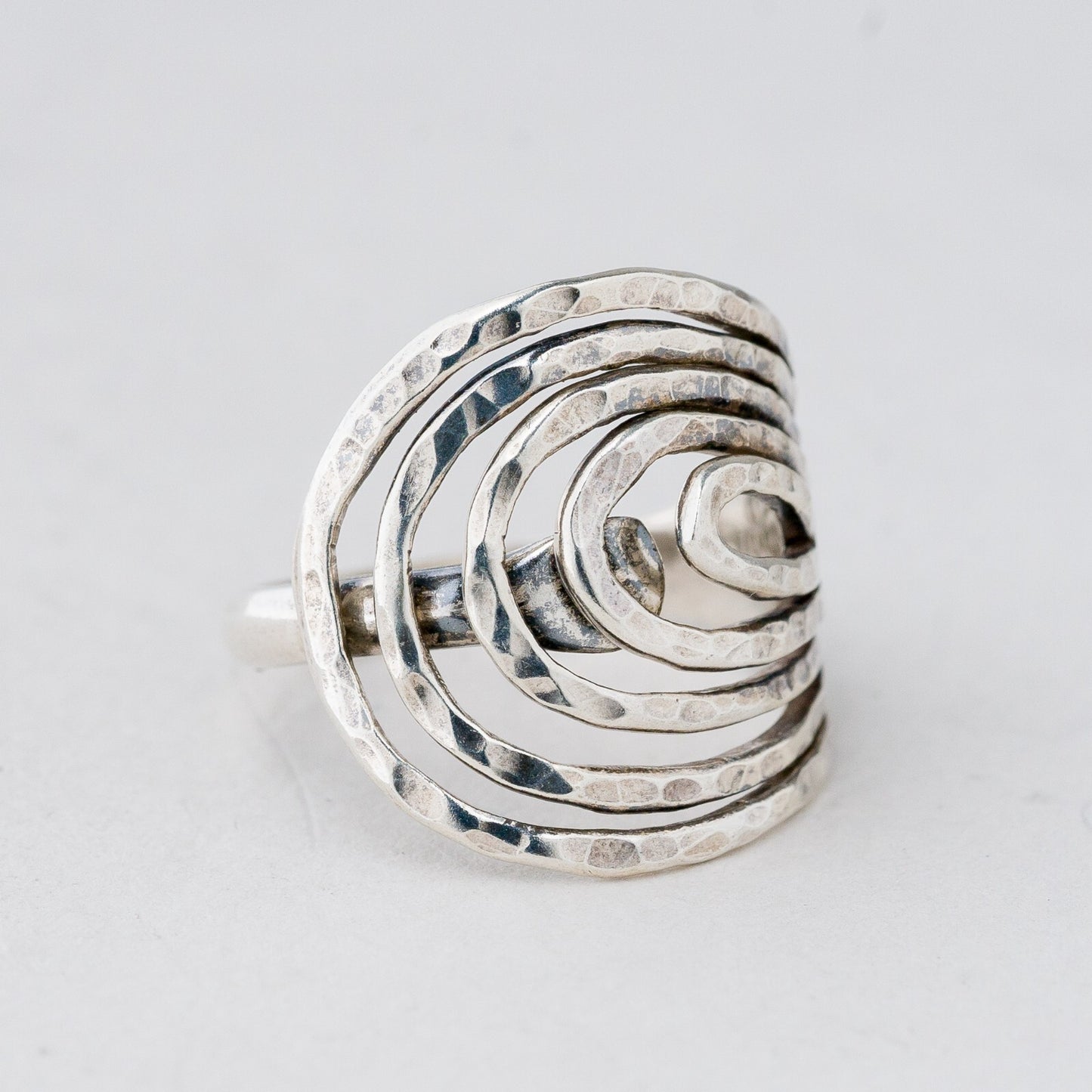Ring 925 Silber Größe flexibel ca. 54 3,76 g5