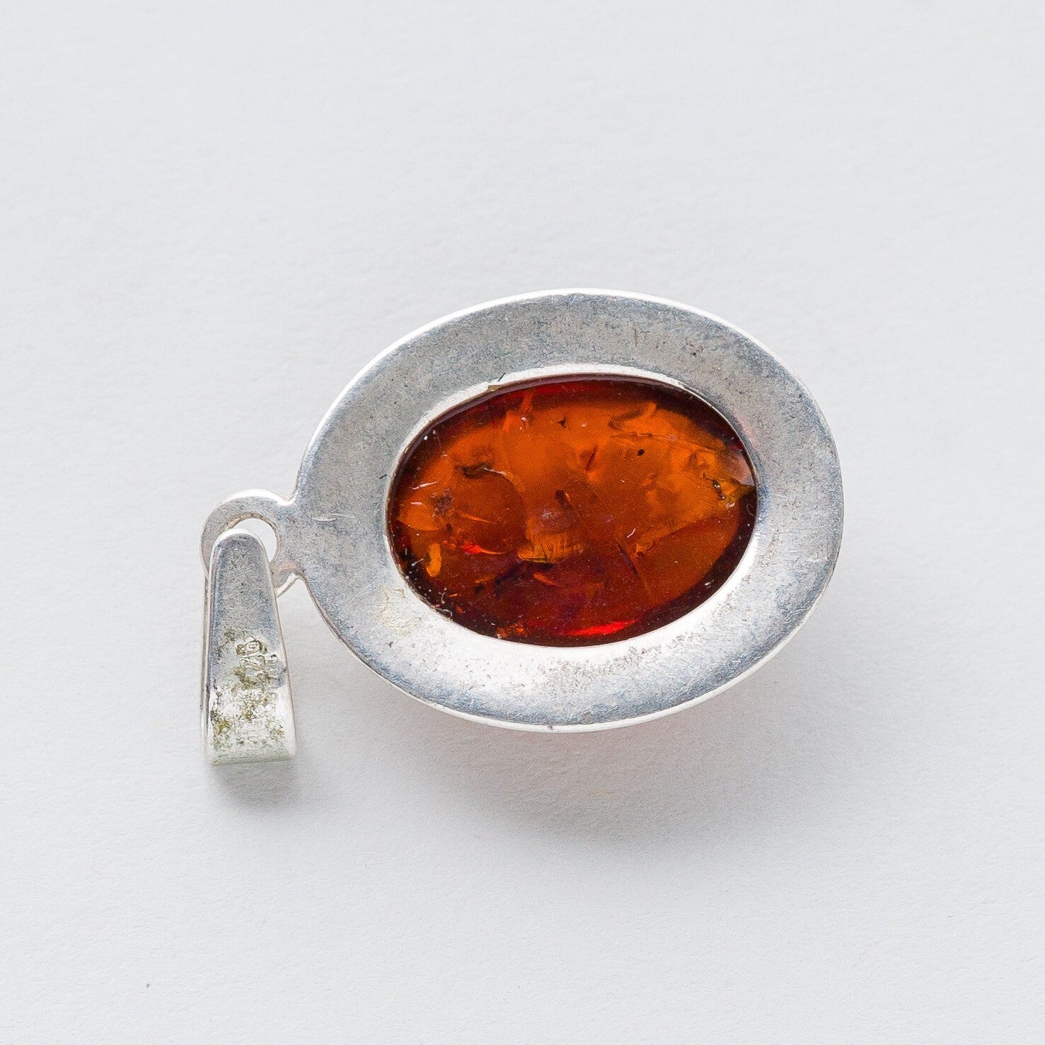 Anhänger Silber 925 Bernstein 2,9 cm 2,54 g5