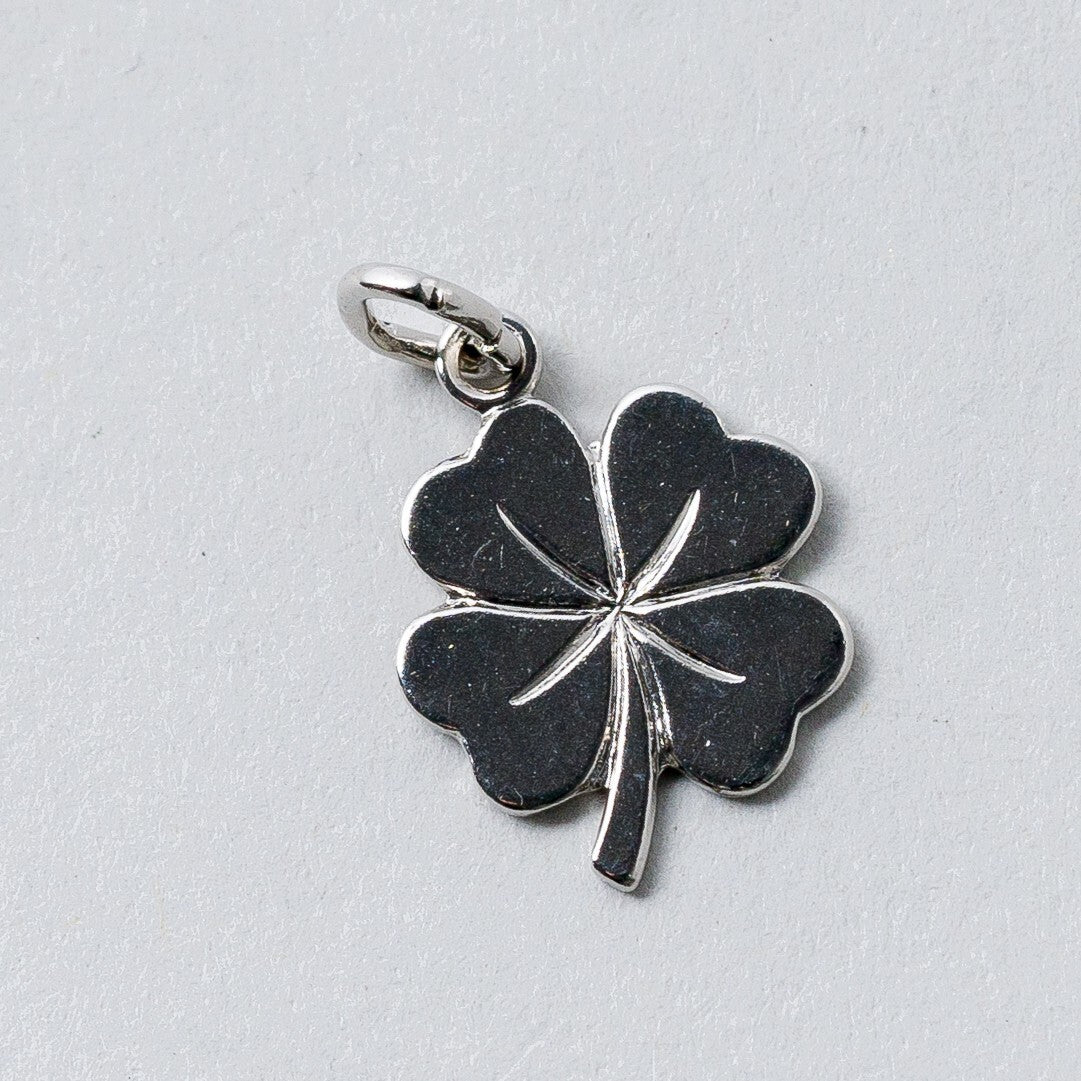 Anhänger 835 Silber Kleeblatt 1,7 cm 0,64 g3
