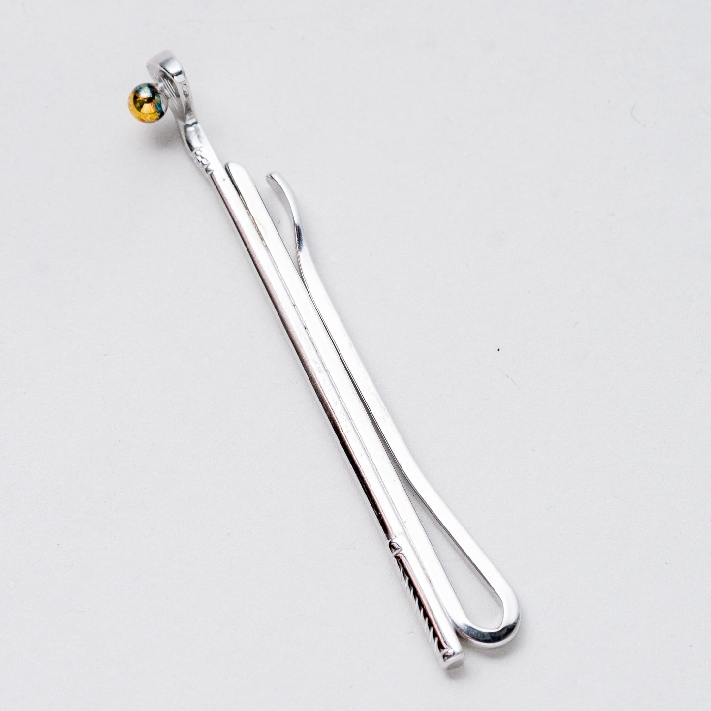 Silber Krawattenklammer 925 Golf 5,25 g5