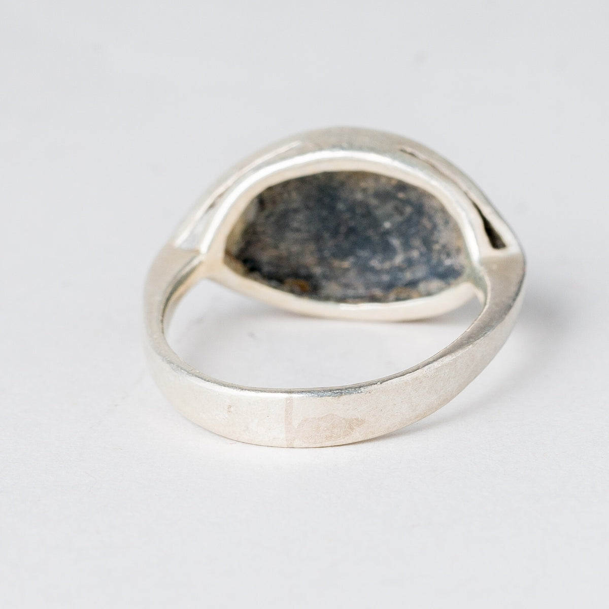 Silber Ring 925 Steinbesatz Größe 47 (15,0 mm Ø) 2,66 g3