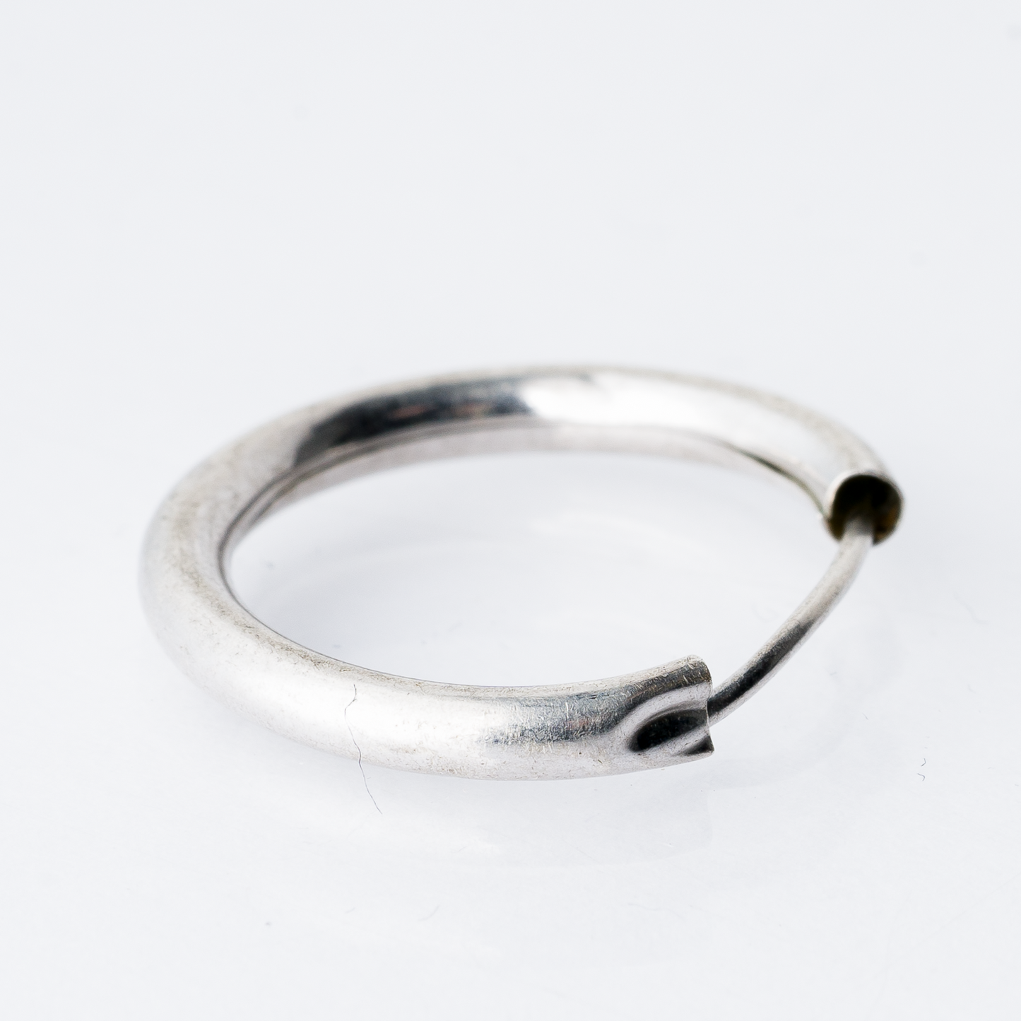 Einzelner Ohrring Creole Silber 0,54 g2