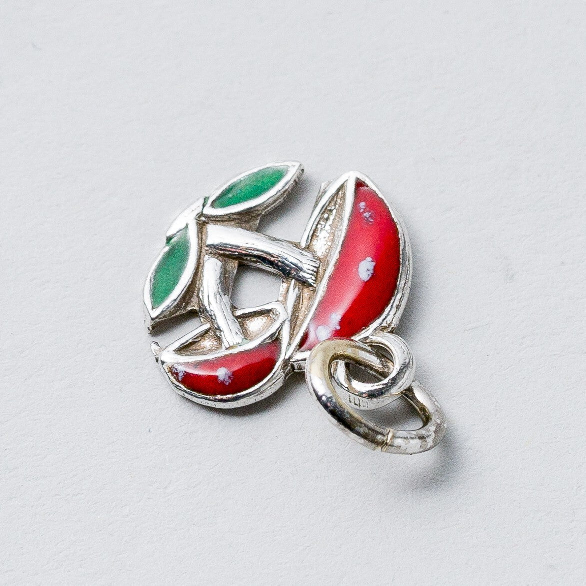 Anhänger 800 Silber Pilze 1,5 cm 0,8 g1