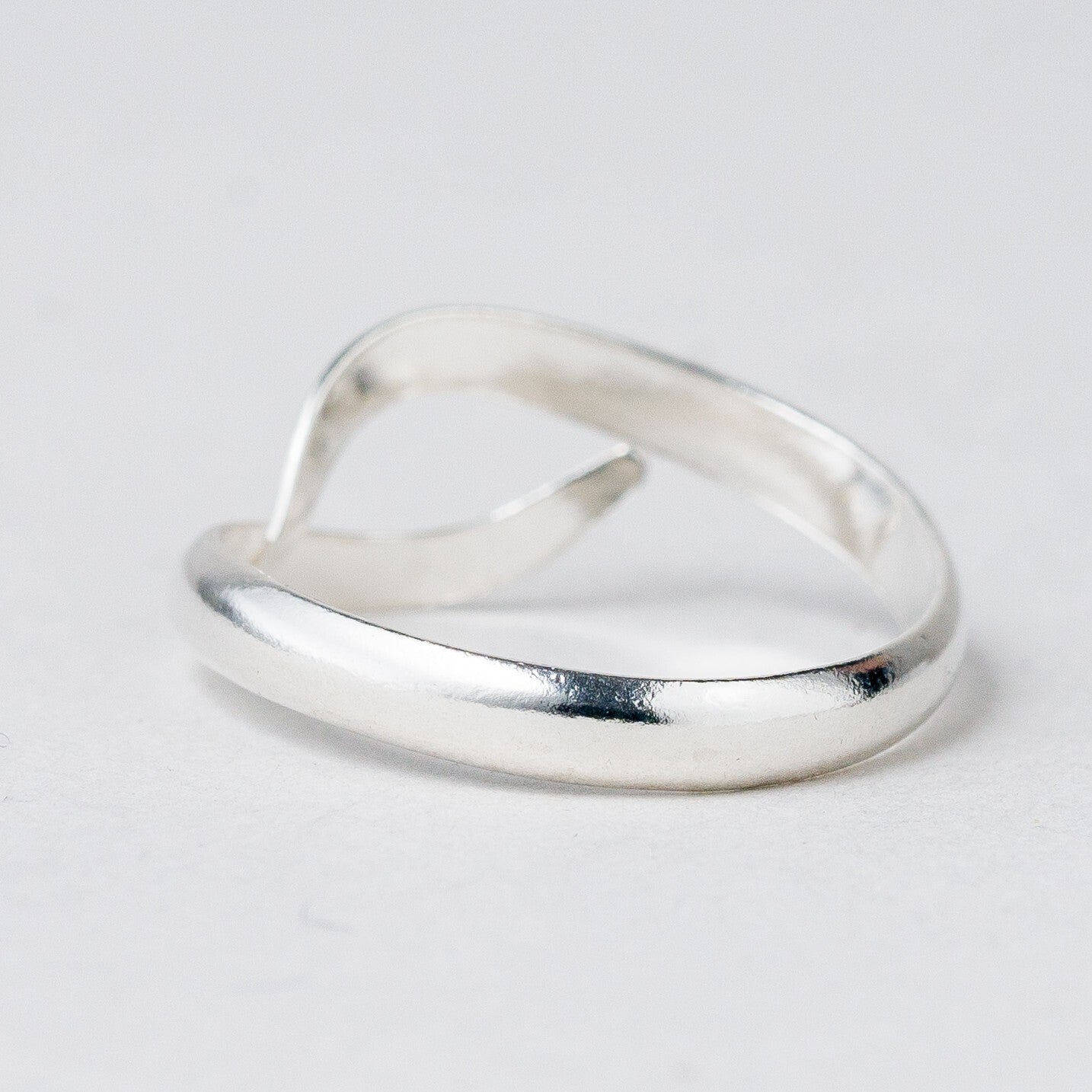 Ring Silber 925 Größe flexibel ca. 58 1,58 g2