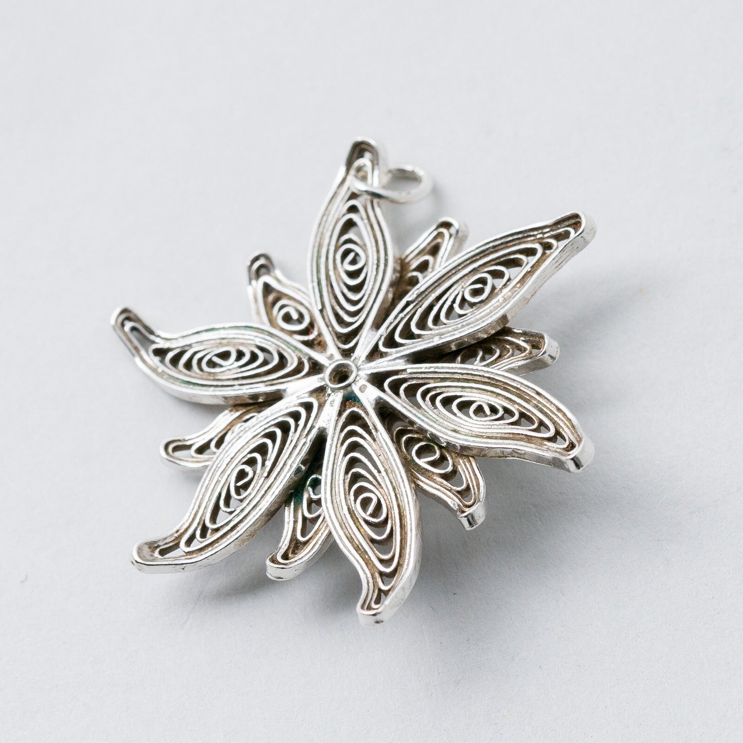 Anhänger Silber Edelweiß 3,3 cm 4,83 g3