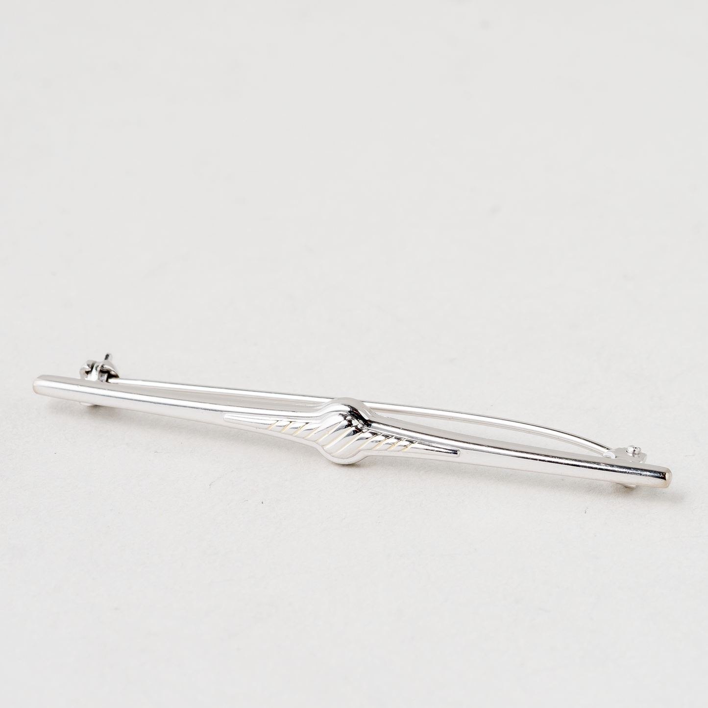Brosche 835er Silber 3,08 g 5,5 cm0