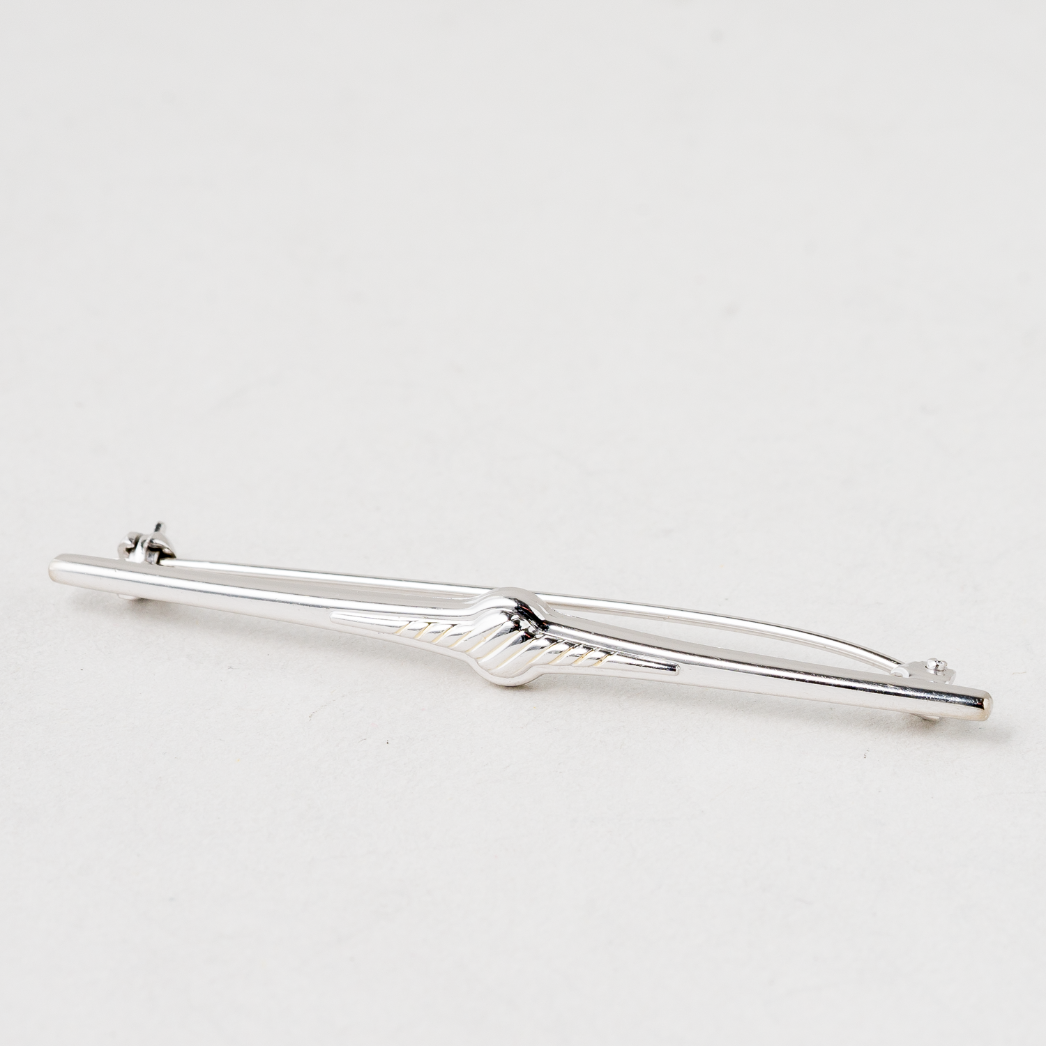 Brosche 835er Silber 3,08 g 5,5 cm0