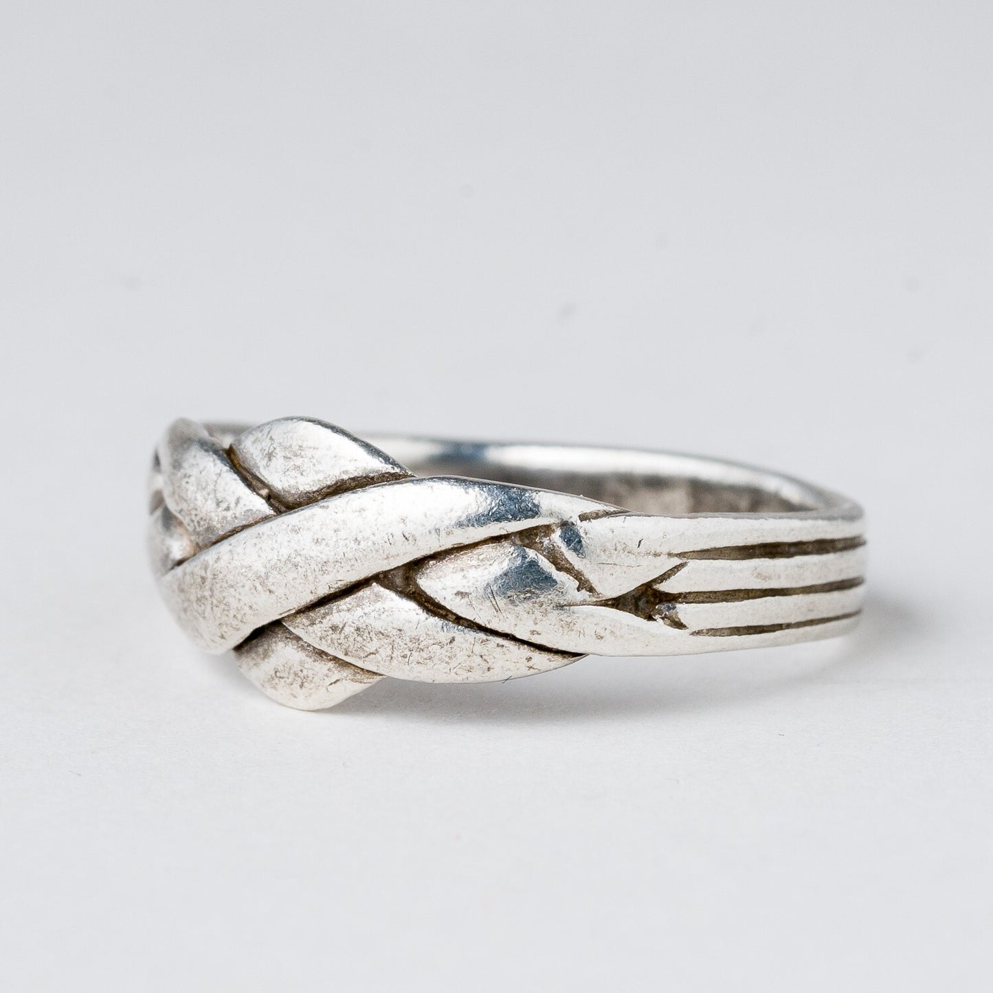 Silber Ring 925 Größe 56 (17,8 mm Ø) 3,54 g0