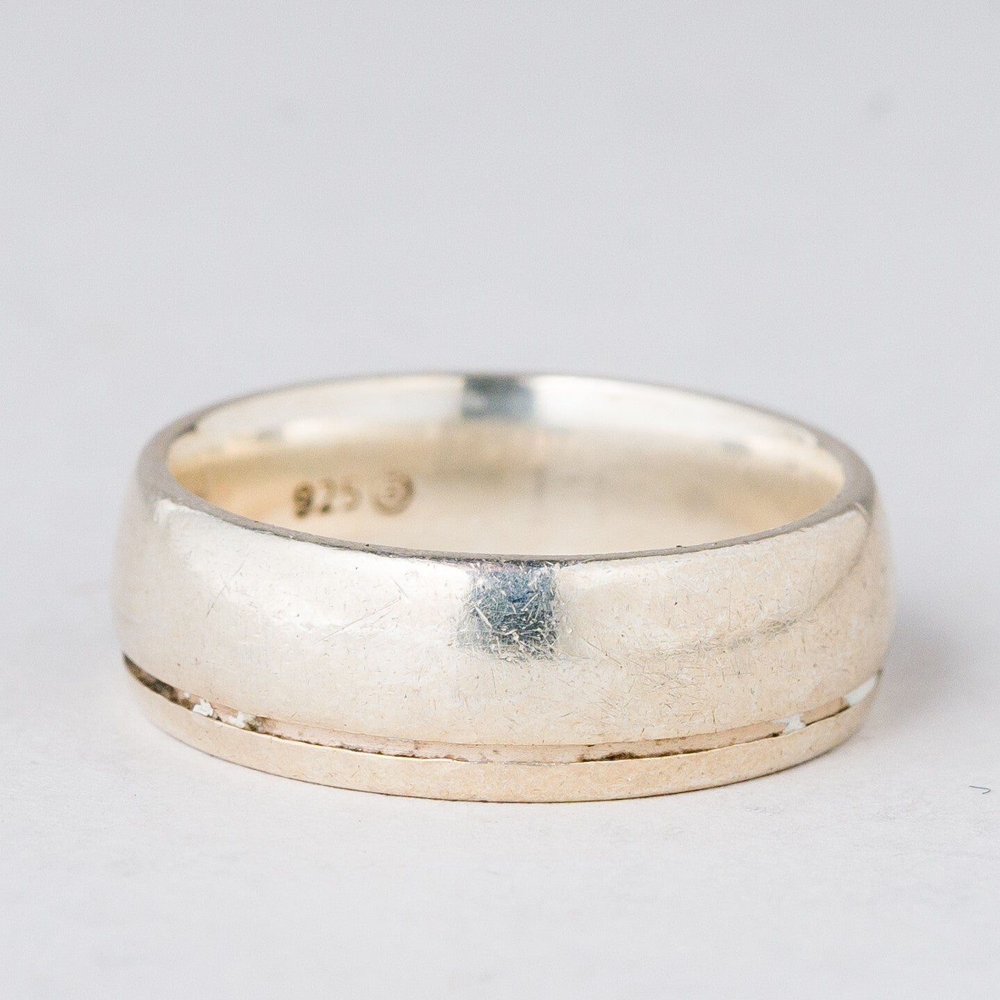 Ring 6,23 g 925er Silber Größe 54 (17,2 mm Ø)0