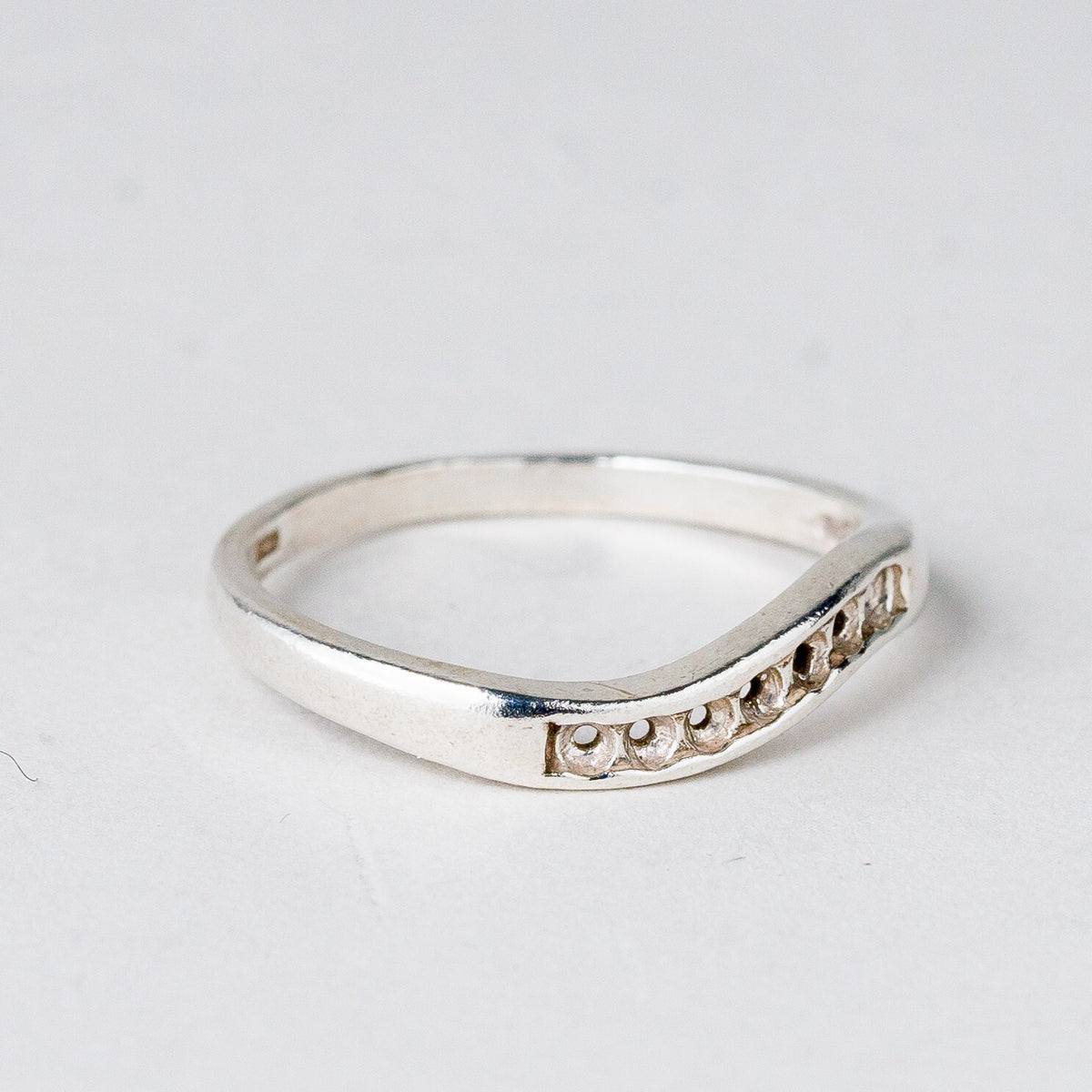 Silber Ring 925 Ohne Steine Größe 53 (16,8 mm Ø) 1,52 g5