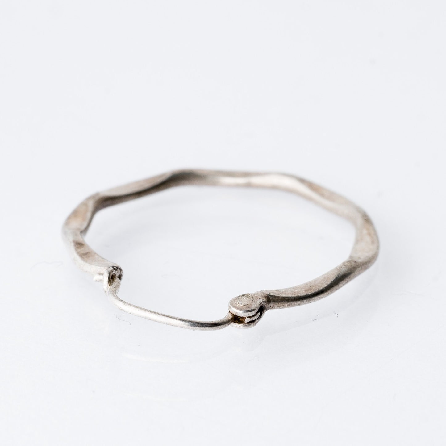 Einzelner Ohrring Creole 925er Silber 1,13 g2