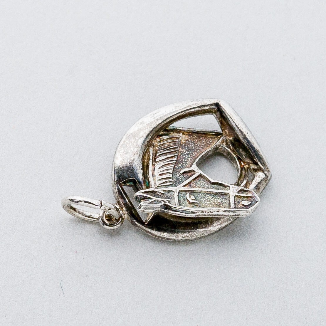 Silber Anhänger Kettenanhänger Pferd 1,8 g2