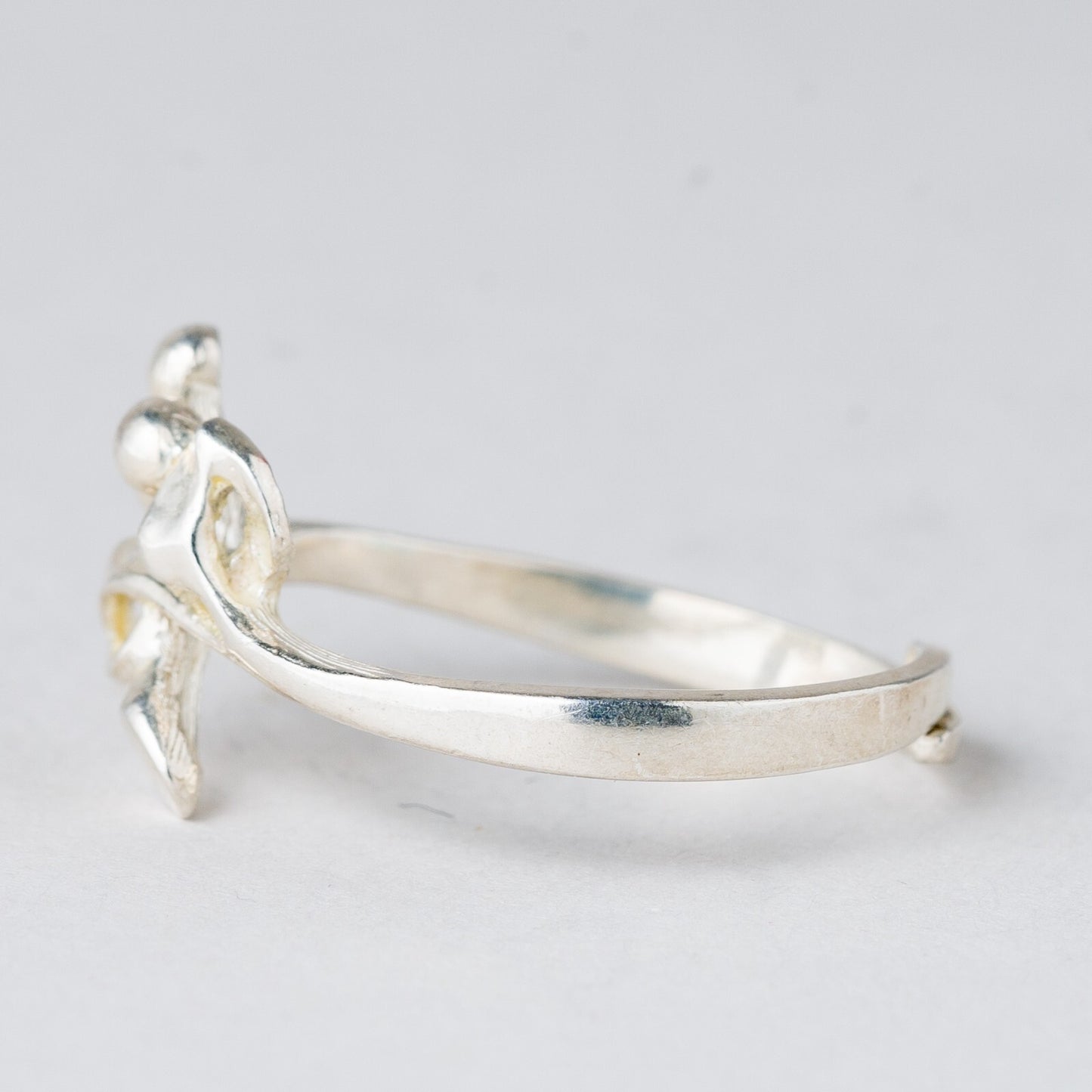 Ring 2,24 g 835er Silber Größe flexibel ca. 544
