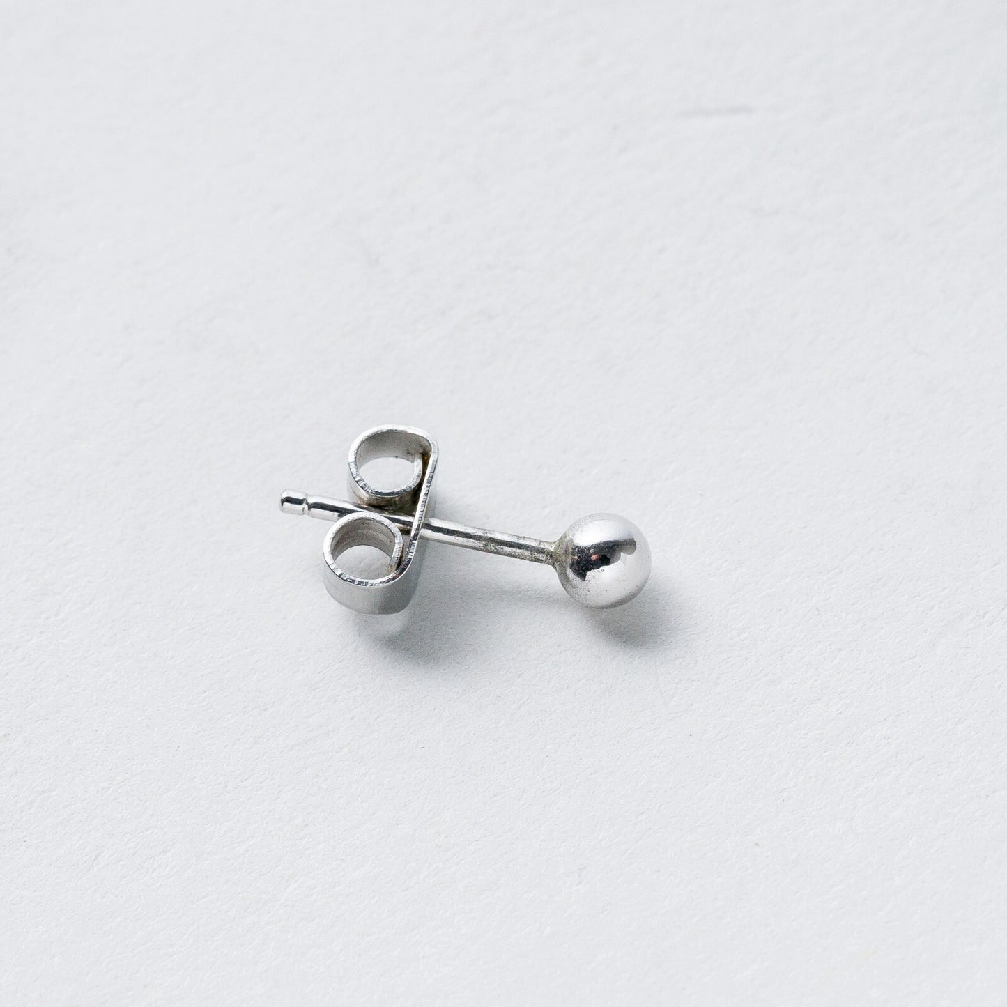 Einzelner Ohrring Ohrstecker Silber 0,24 g4